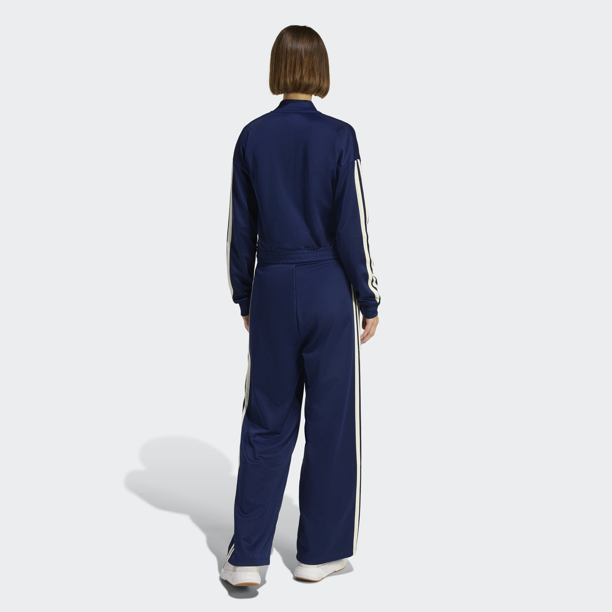adidas Sportswear Trainingsanzug »TEAMSPORT« 2 tlg. Jacke schmal geschnitten; Hose regulär geschnitten, hoher Bund