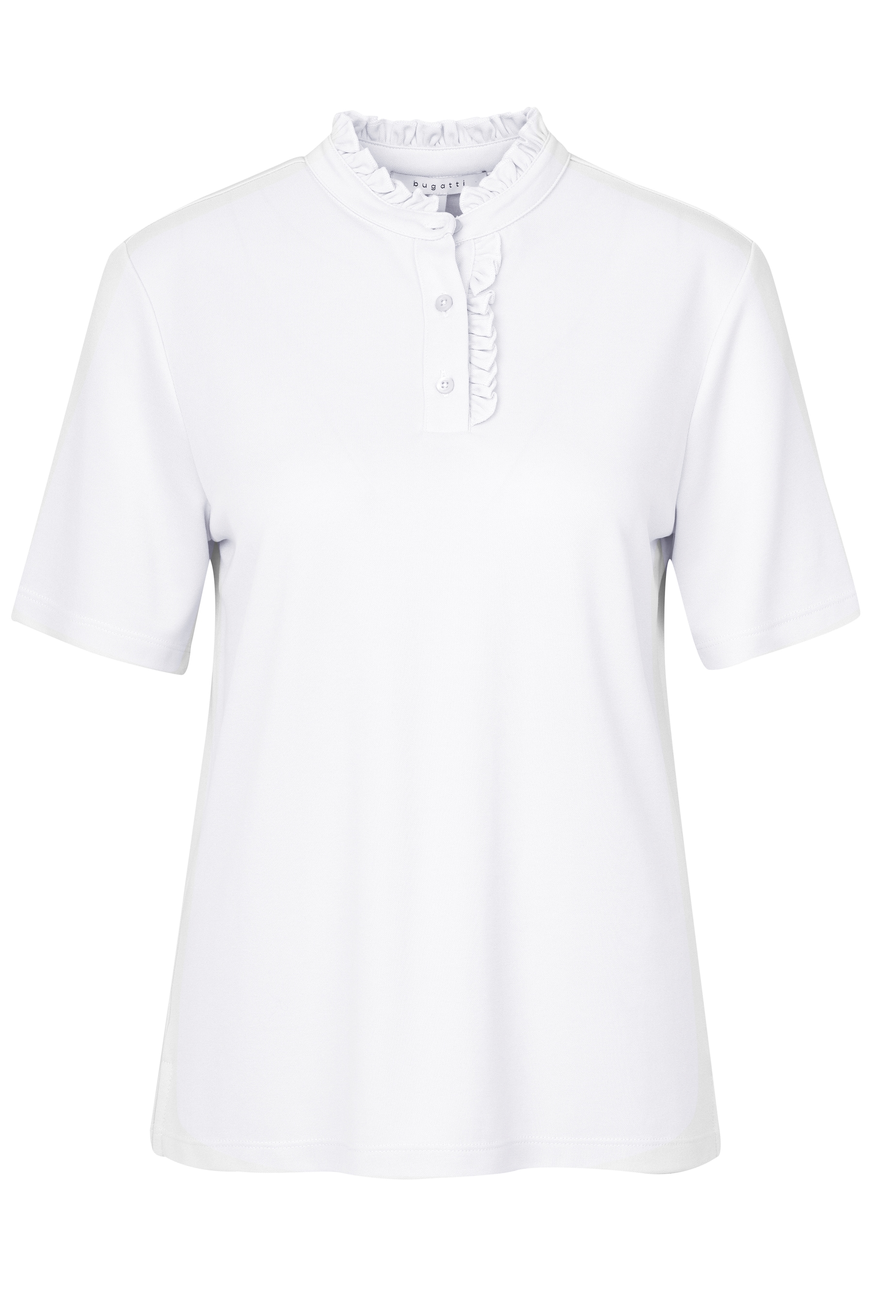 bugatti T-Shirt, mit Rüschendetails