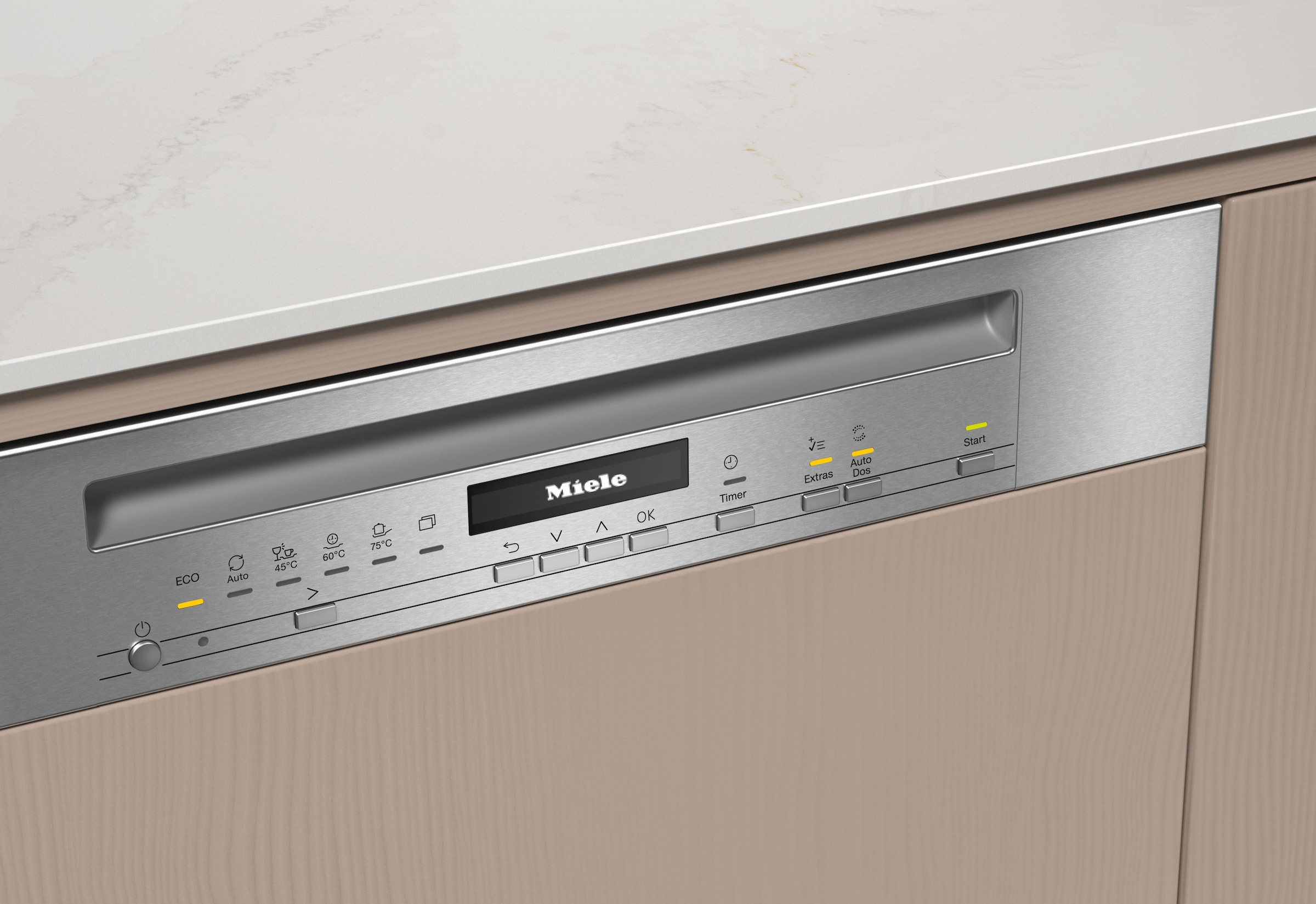 Miele teilintegrierbarer Geschirrspüler »G 7137 SCi XXL AD 125 Edition«, 14 Maßgedecke