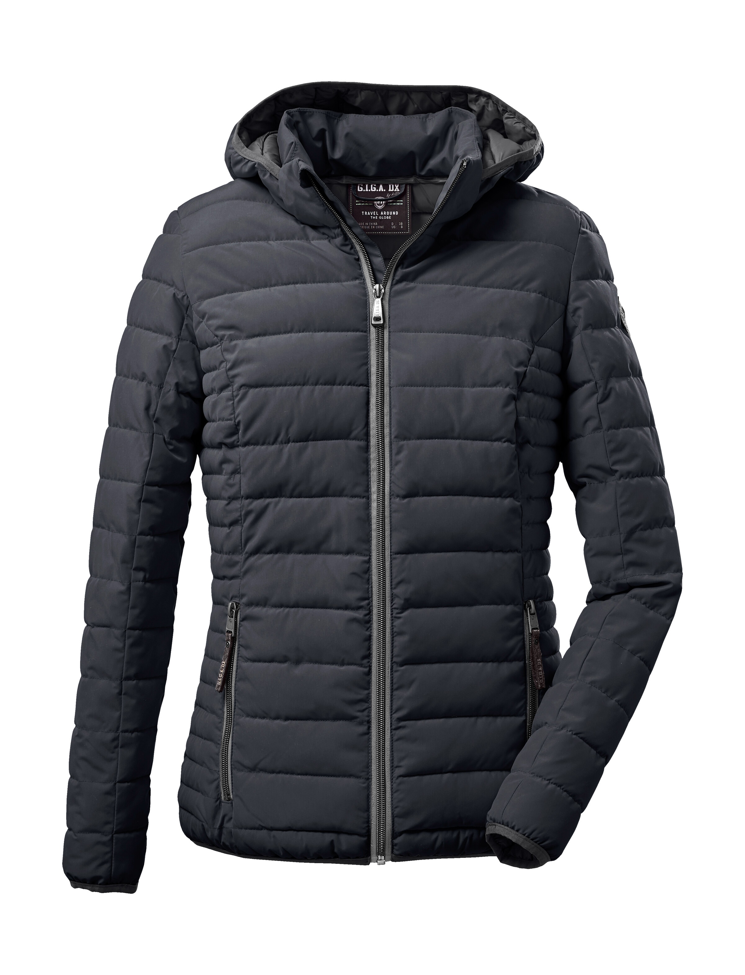 G.I.G.A. DX by killtec Steppjacke »Ventoso WMN Quilted JCKT D« Leichte Jacke, wind- und wasserabweisend, mit abzippbarer Kapuze