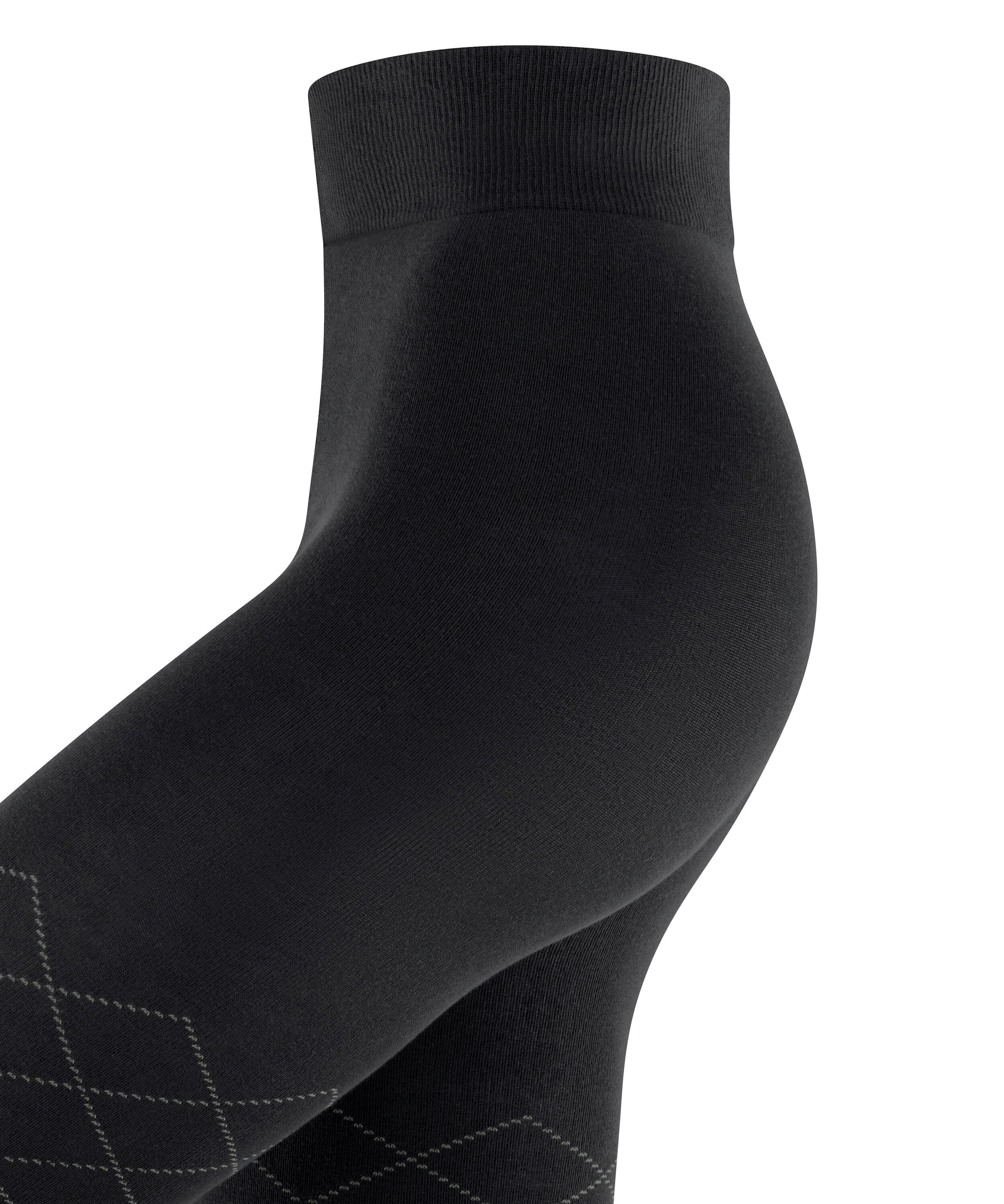 Burlington Strickstrumpfhose »Argyle Affair« mit Argyle-Muster, Cotton-Mix, blickdicht, kariert