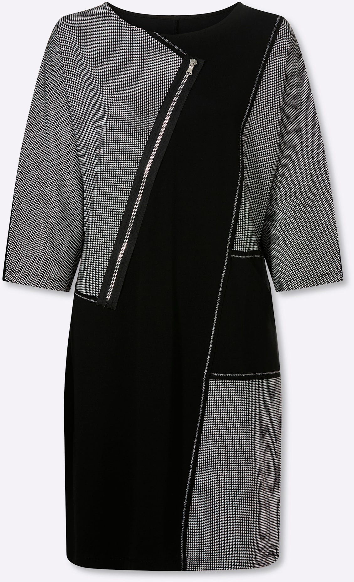 heine Druckkleid »Kleid« Eingrifftaschen