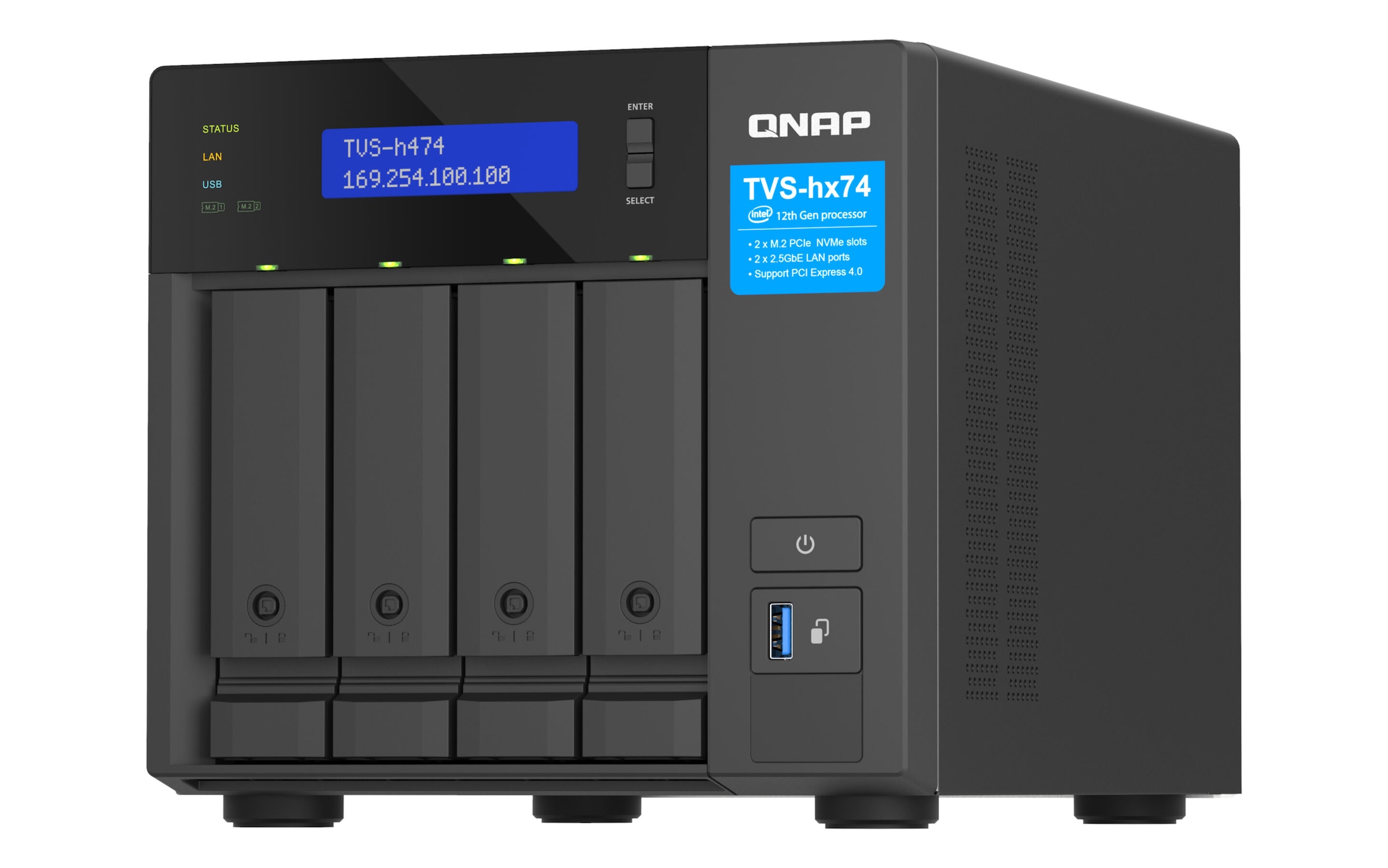 QNAP NAS-Server »TVS-H474«