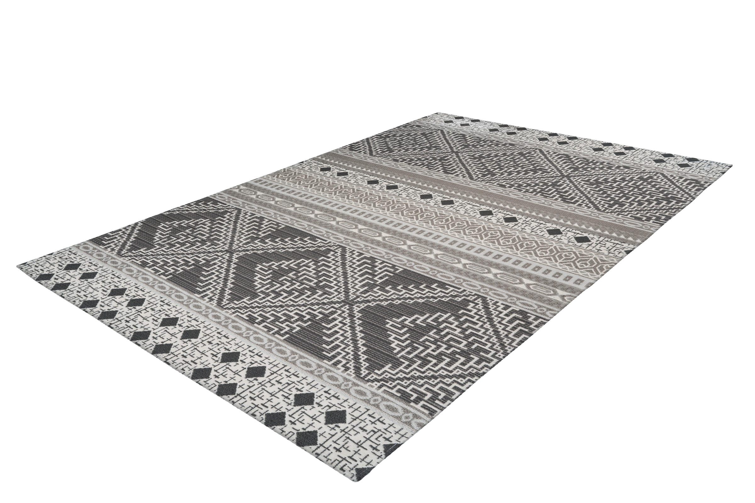 Arte Espina Teppich »Yoga 200«, rechteckig, 10 mm Höhe, Teppich für Indoor & Outdoor, Fußbodenheizung geeignet, Pflegeleicht