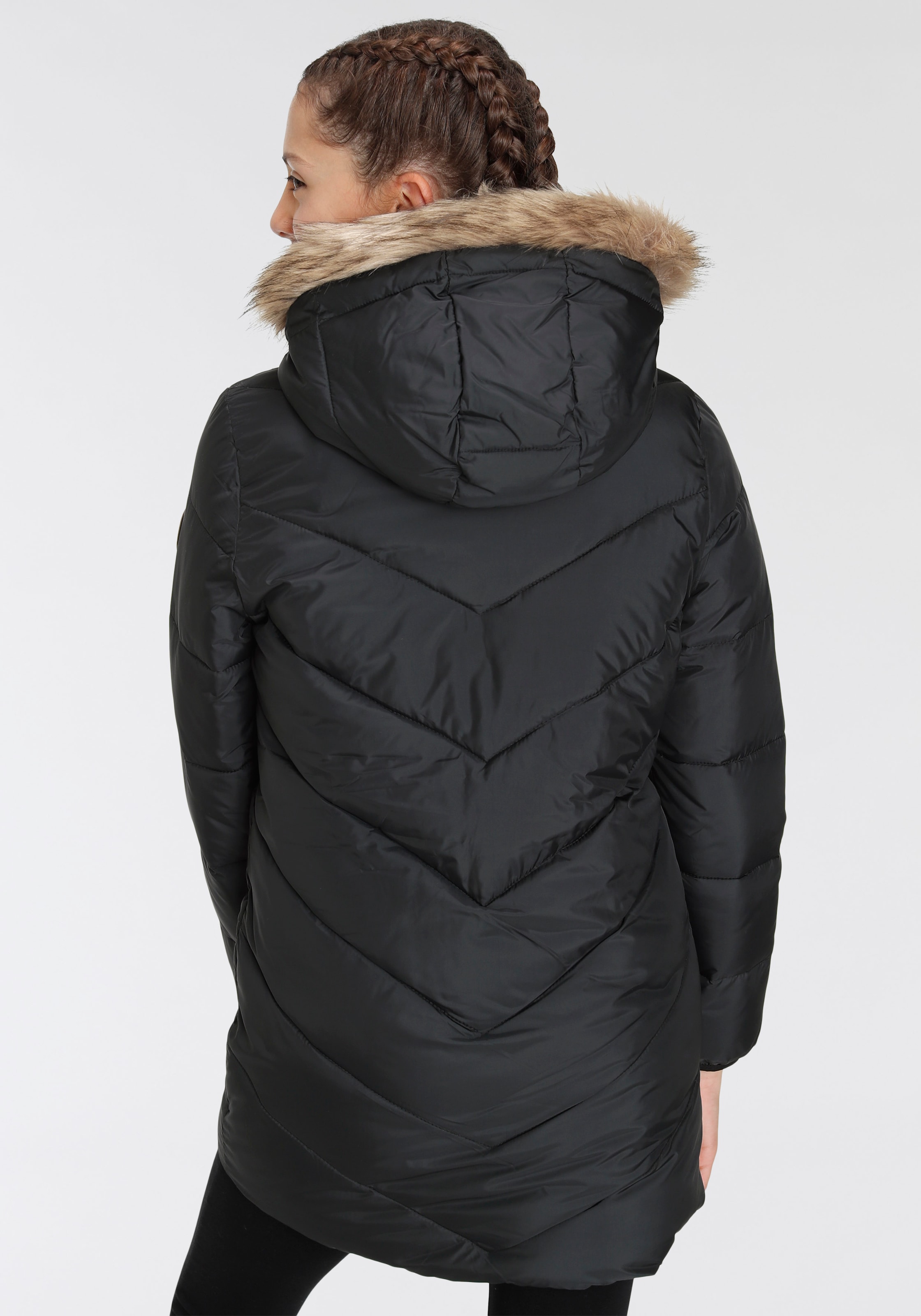 Roxy Steppjacke »SOME SAY - für Kinder«, mit Kapuze