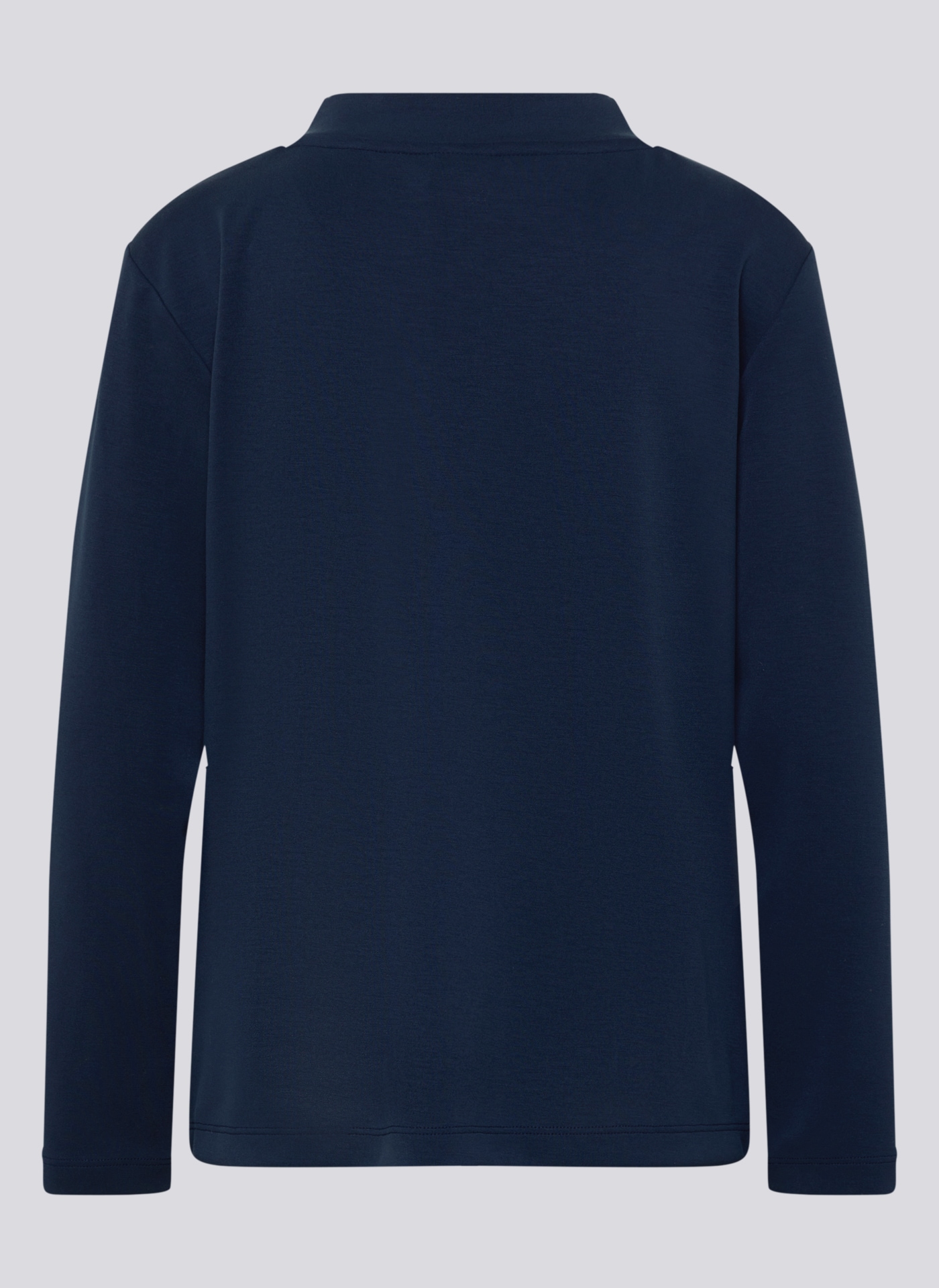 Rabe Langarmshirt , in Colorblocking-Optik und mit Glitzersteinen
