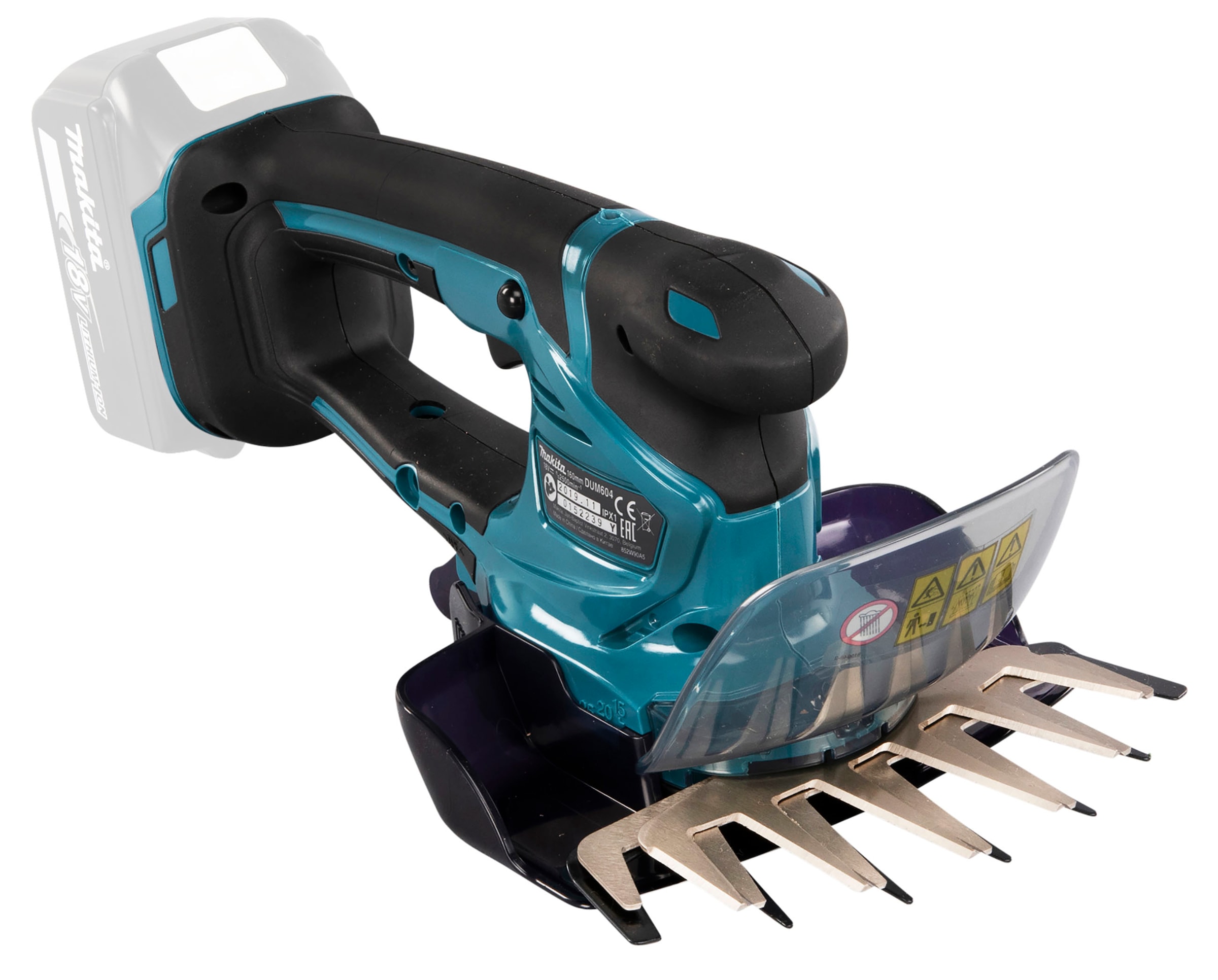 Makita Akku-Gras- und Strauchscherenset »»DUM604RFX1««, inkl. Akku und Ladegerät, 18V, 2.500 min -1, 160 mm