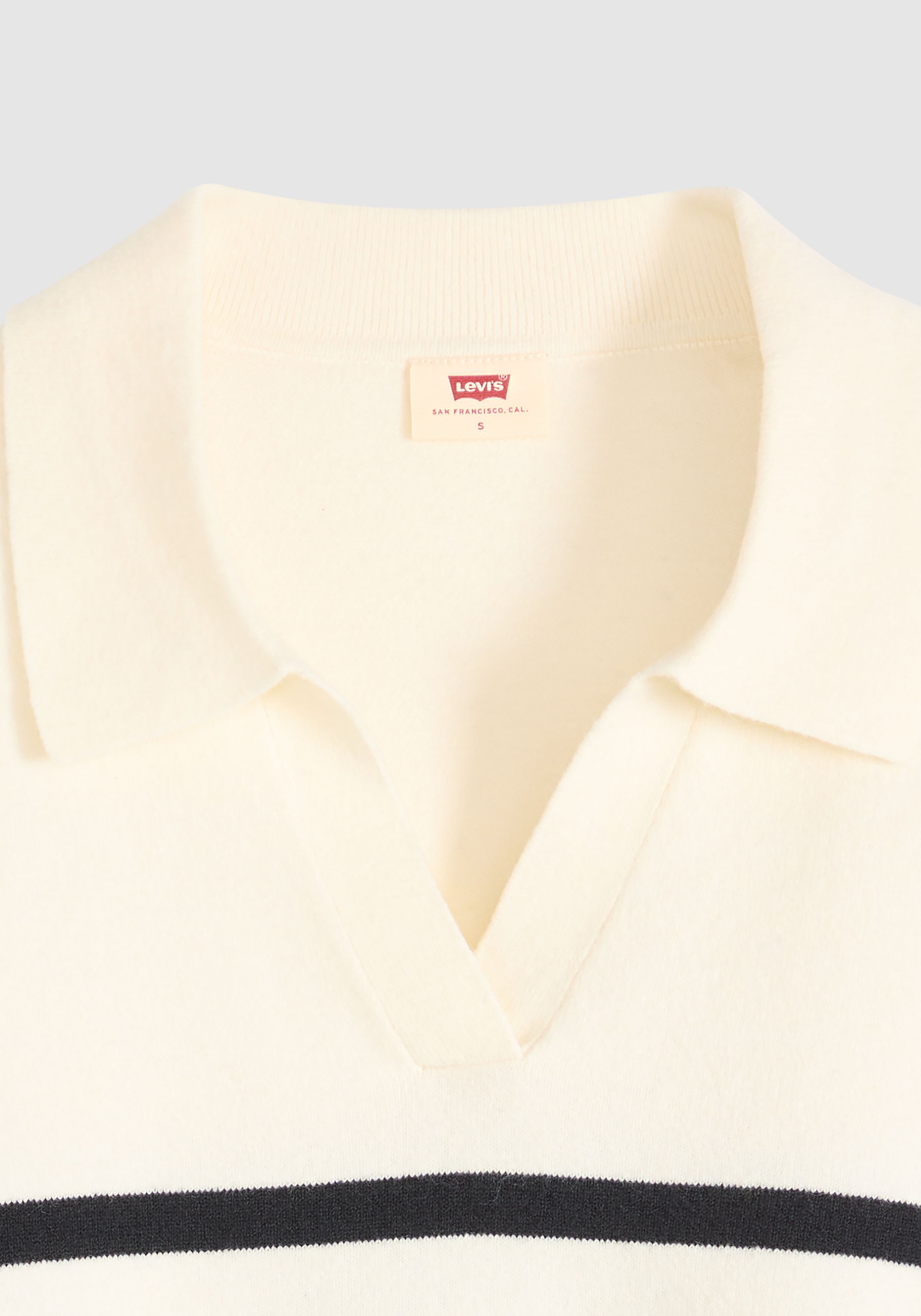 Levi's® Kurzarmpullover »SUPER SOFT POLO SWEATER«