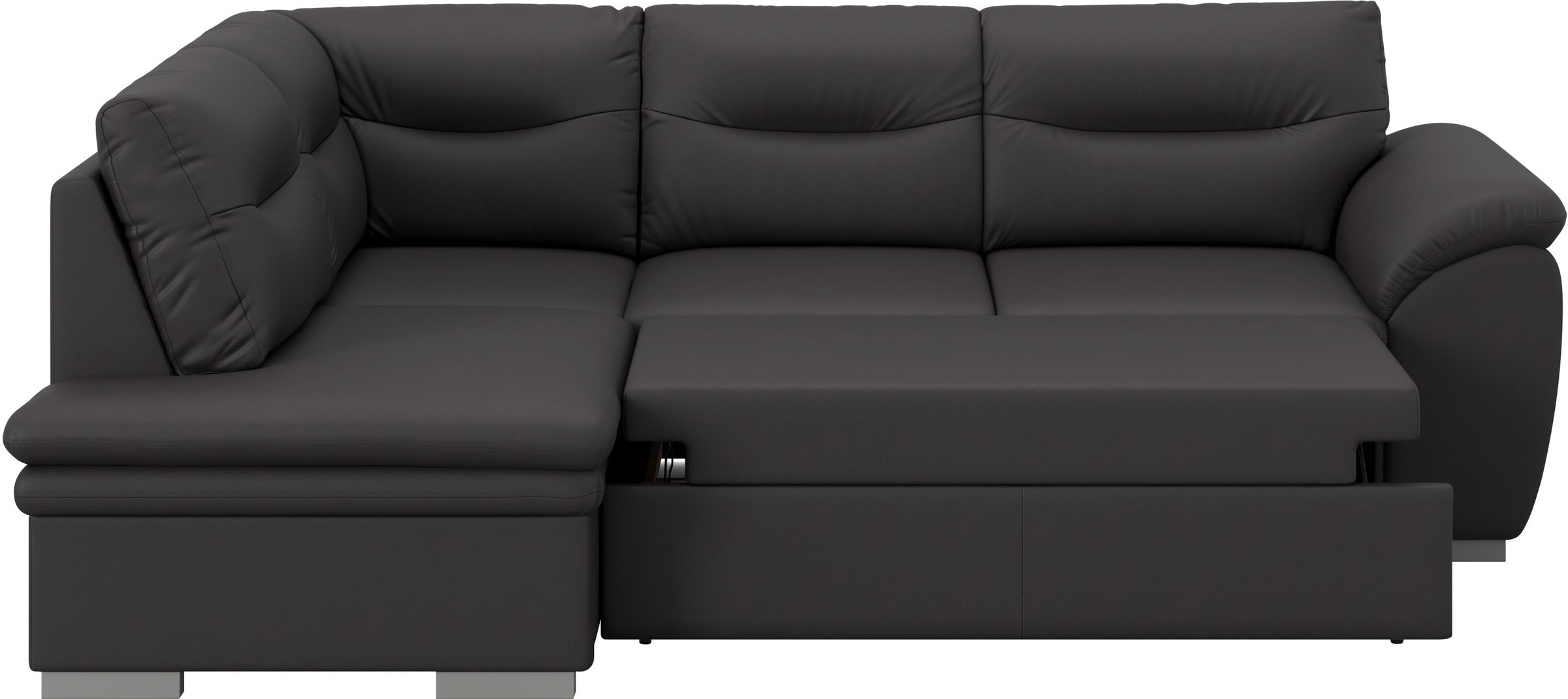 COTTA Ecksofa »Leandra L-Form«, wahlweise mit Bettfunktion & Bettkasten