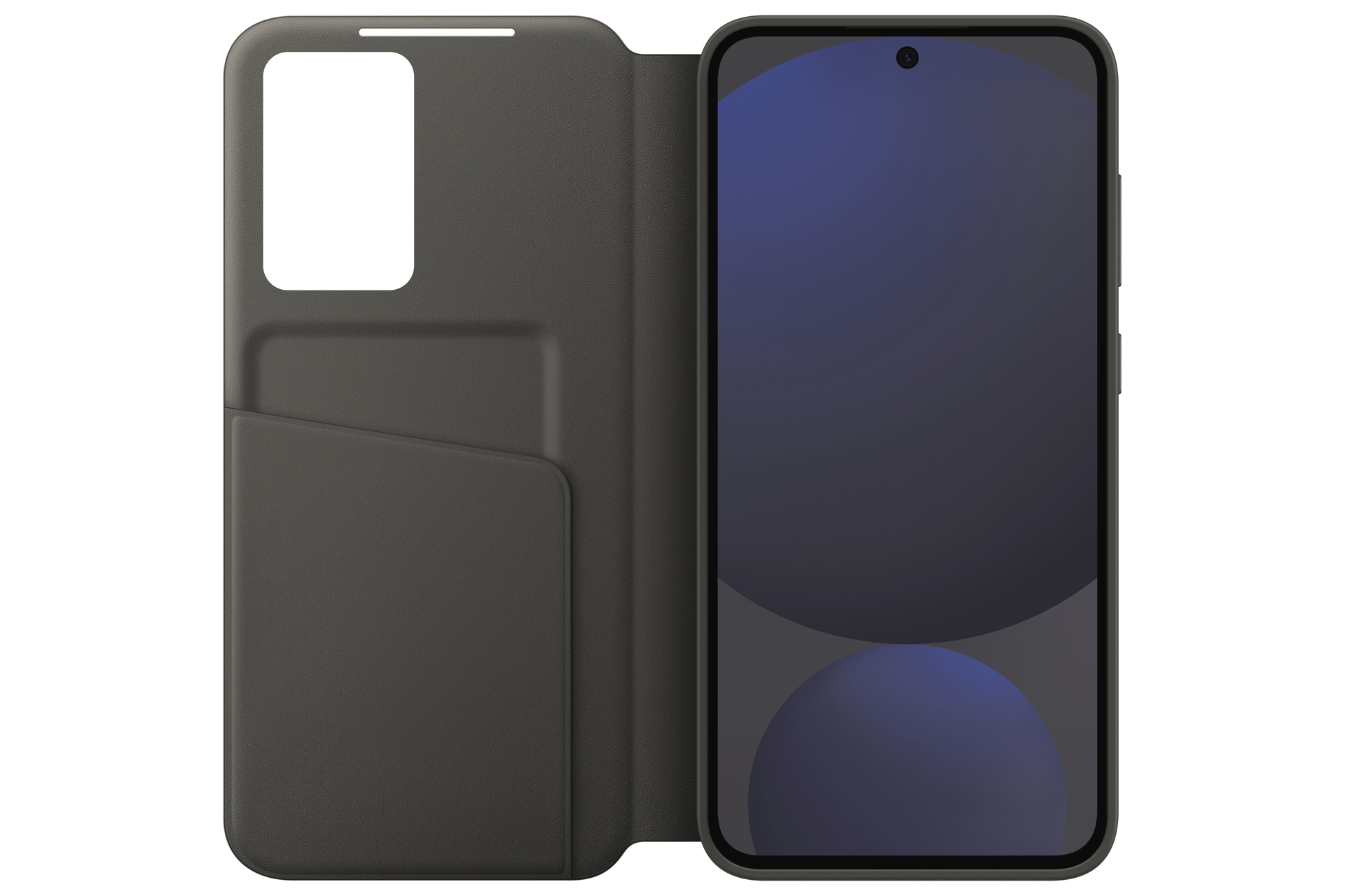 Samsung Handyhülle »Smart View Wallet Case für Samsung Galaxy S24 FE« Backcover, Schutzhülle, Handyschutzhülle, Case, Schutzcase, stoßfest