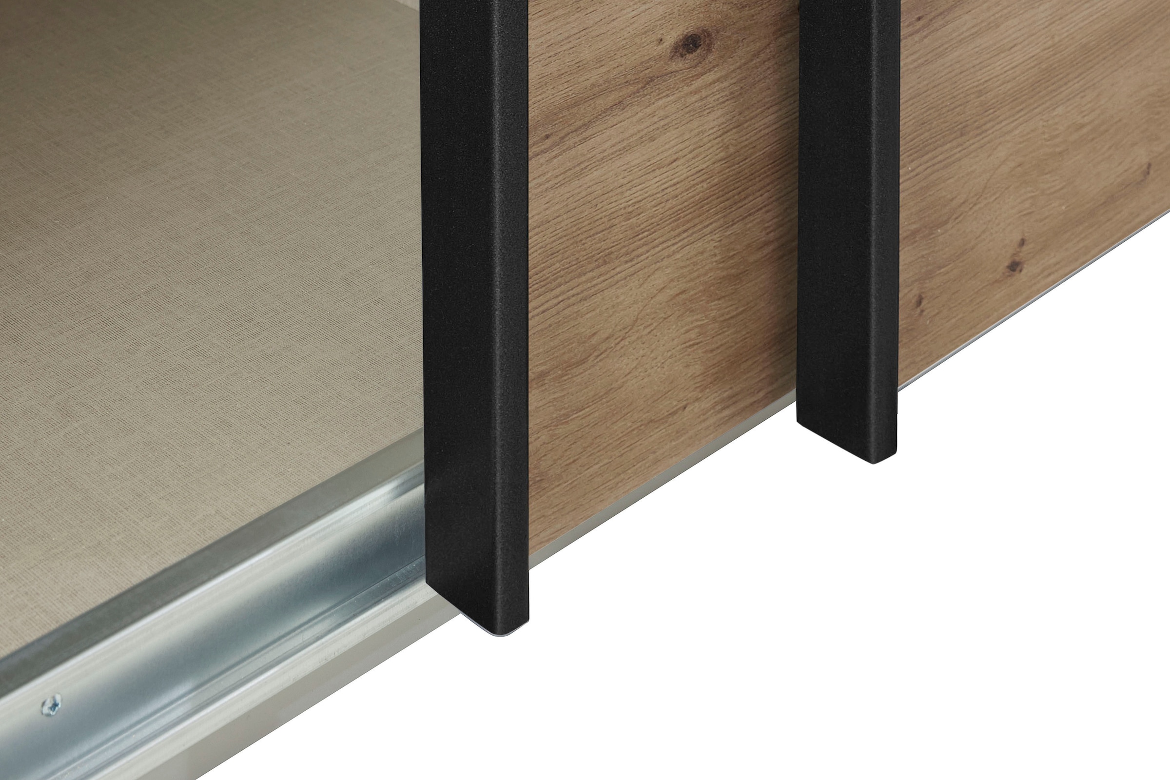 rauch Schwebetürenschrank »Kleiderschrank Schrank Garderobe TOPSELLER OTELI inkl. Inneneinteilung«, mit 3 Innenschubladen sowie zusätzlichen Einlegeböden MADE IN GERMANY