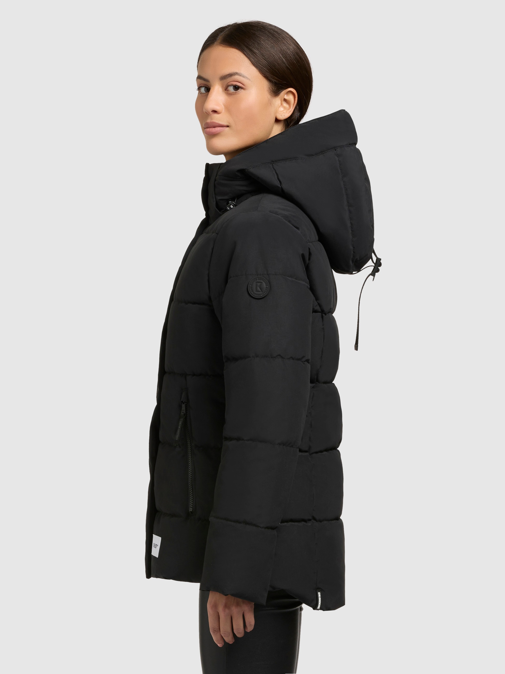 khujo Steppjacke »MANC«, mit Kapuze