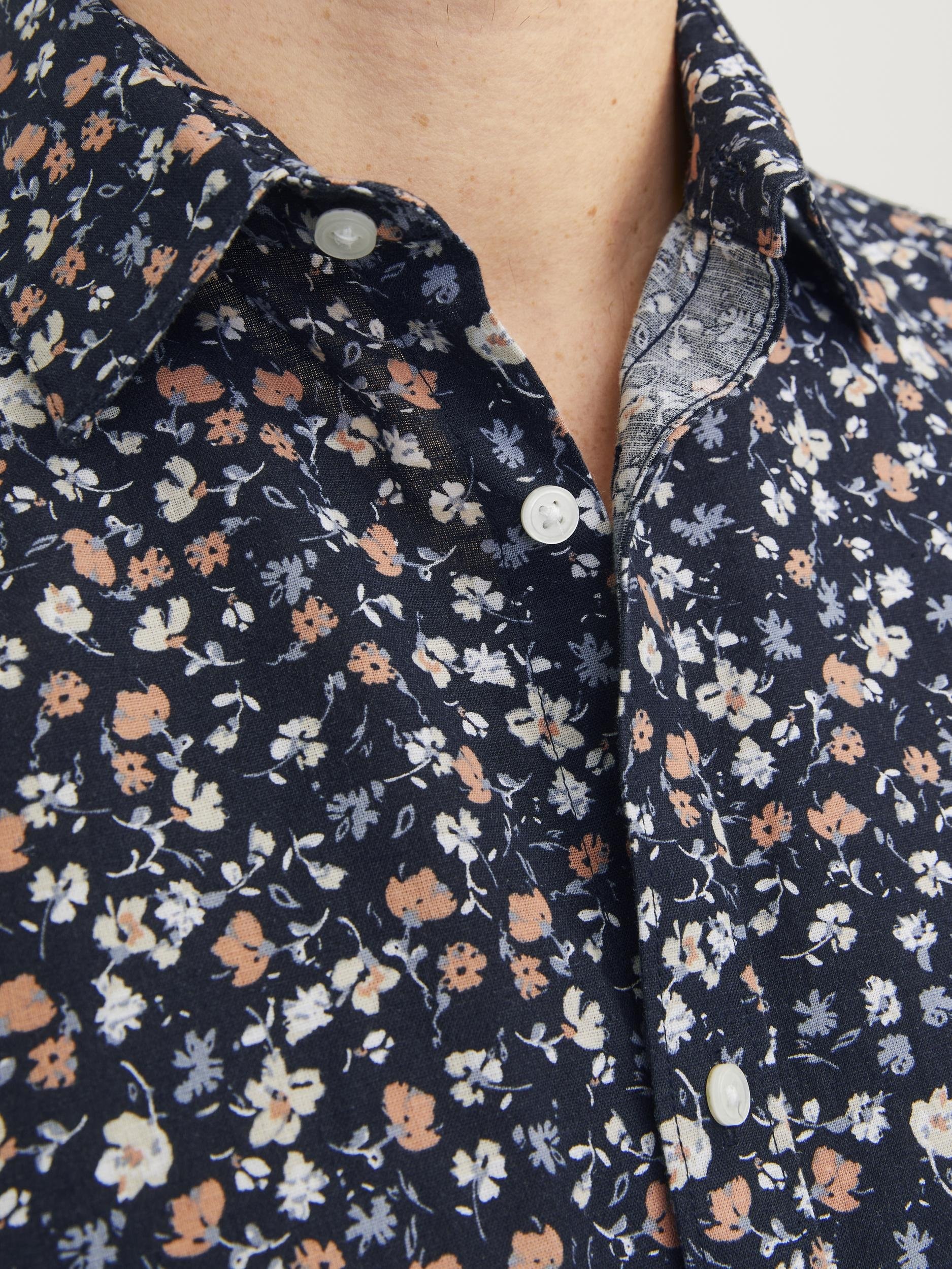 Jack & Jones Kurzarmhemd »JPRBLASUMMER PRINT SHIRT S/S SS24 SN«