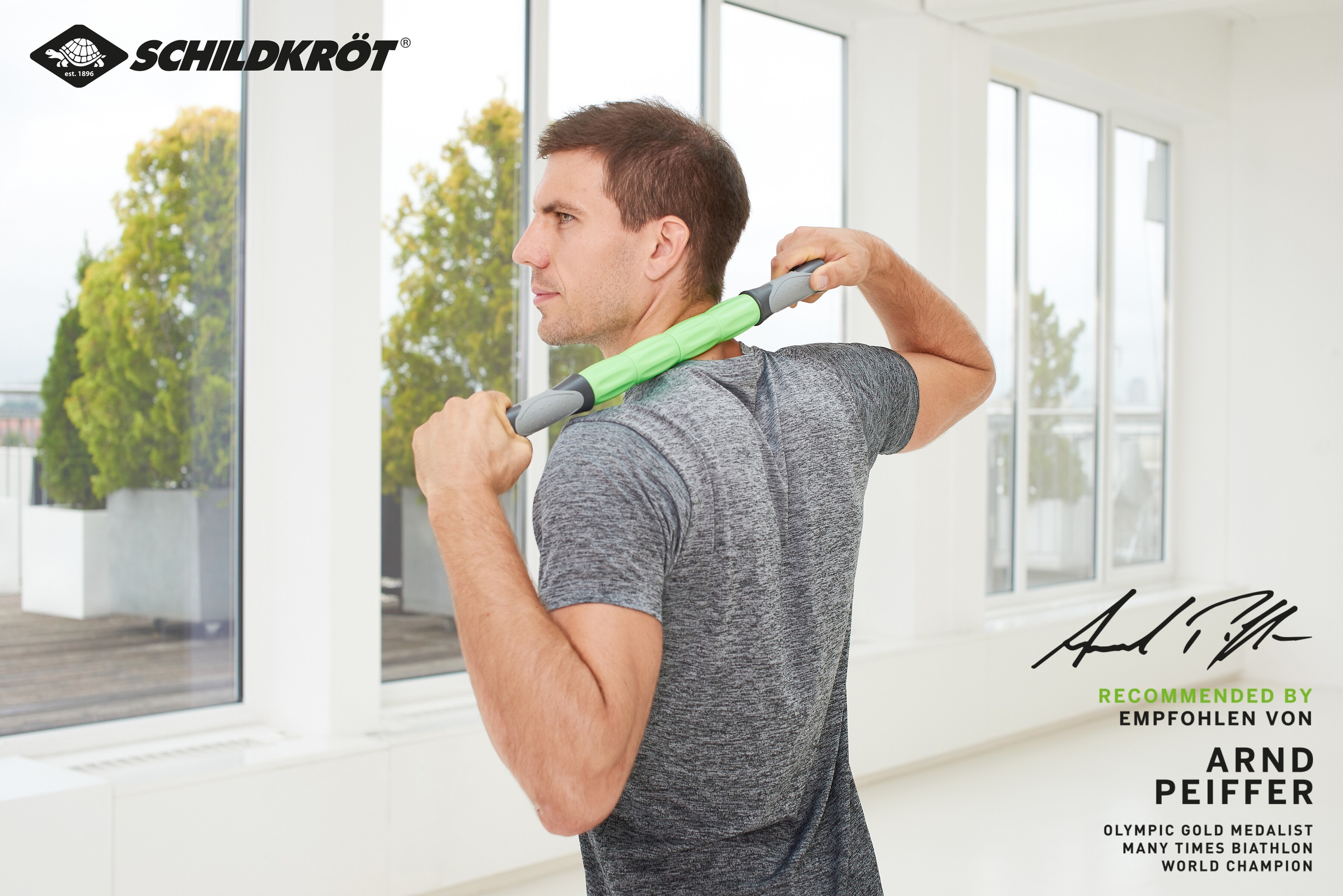 Schildkröt Faszienrolle »3 in 1 Massage Roller«