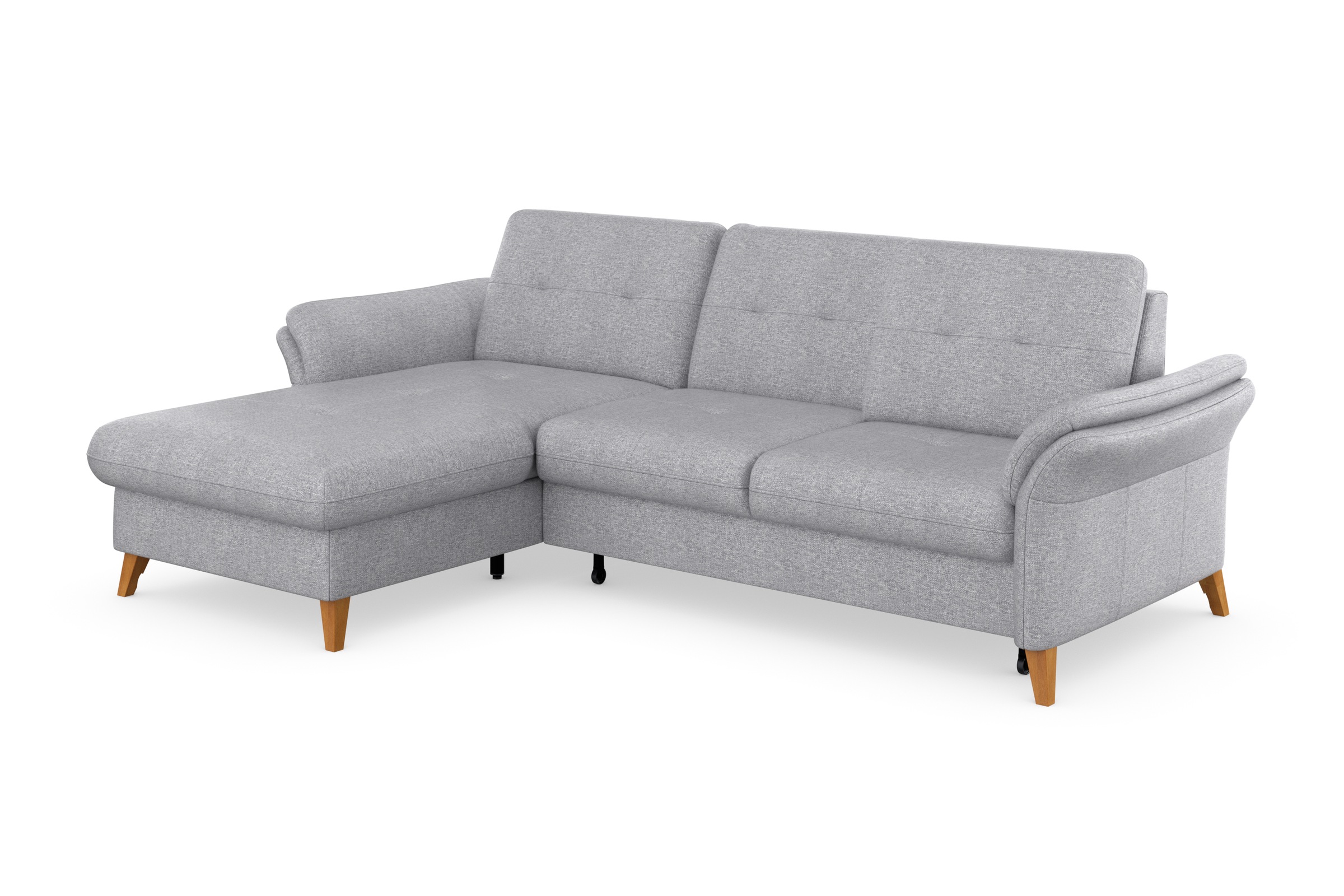 sit&more Ecksofa »Göteborg«, Sitztiefenverstellung und Federkern, wahlweise mit Bettfunktion