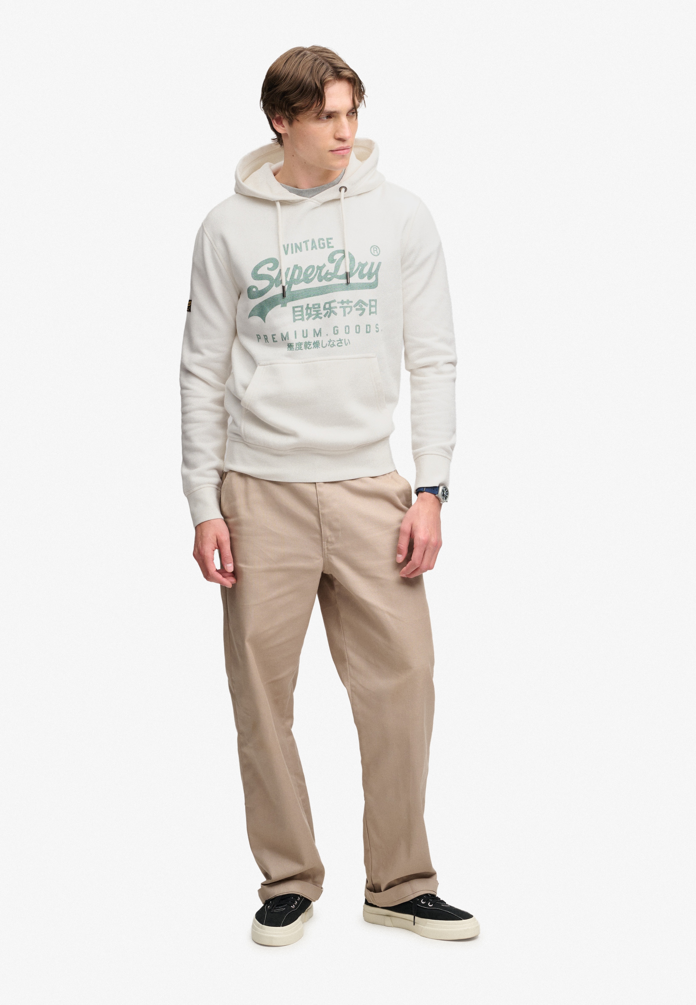 Superdry Kapuzensweatshirt »VL CLASSIC HOOD«, Baumwollmischung, relaxed fit
