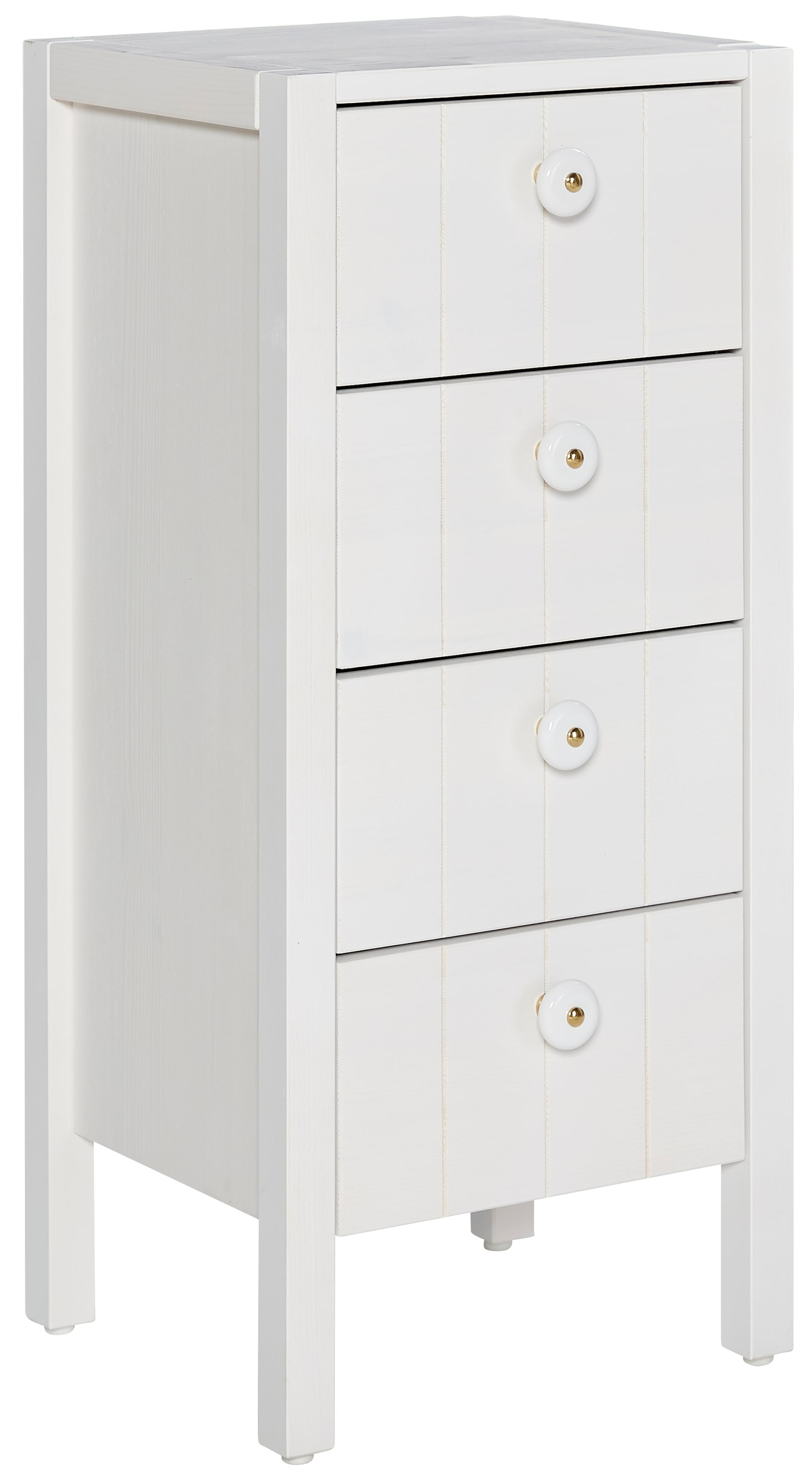 Home affaire Midischrank »Tina« Badmöbel, Kommode, Schrank, Breite 34 cm, Massivholz
