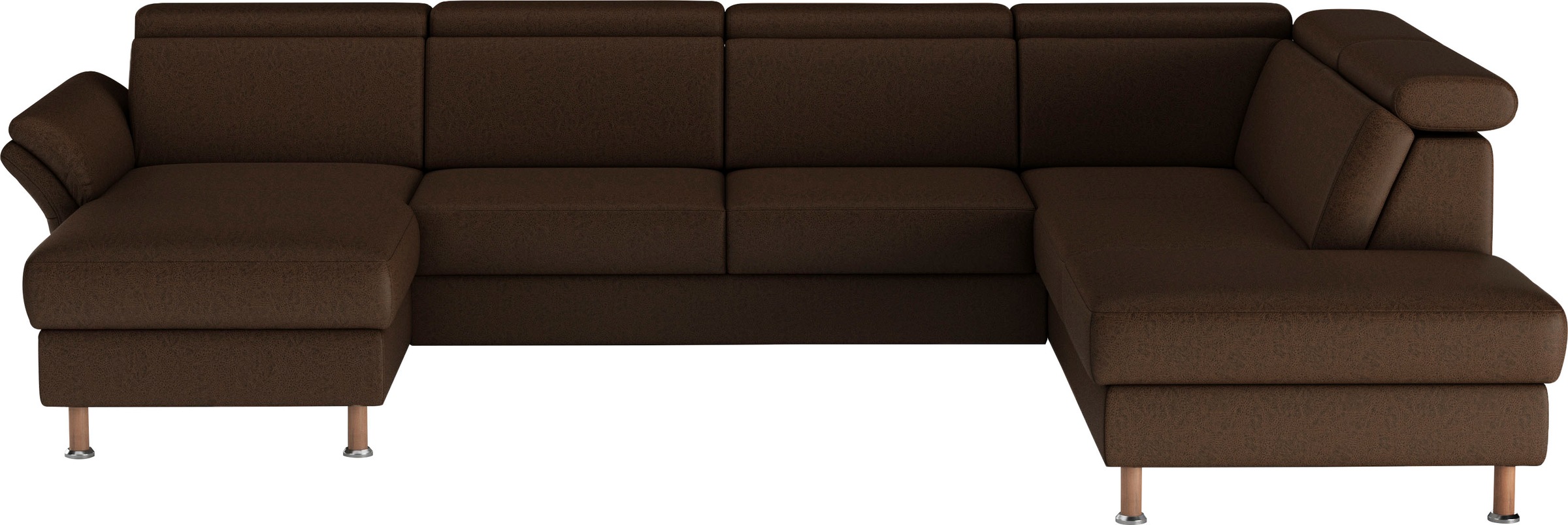 Home affaire Wohnlandschaft »Calypso U-Form«, wahlweise mit motorischer Relaxfunktion