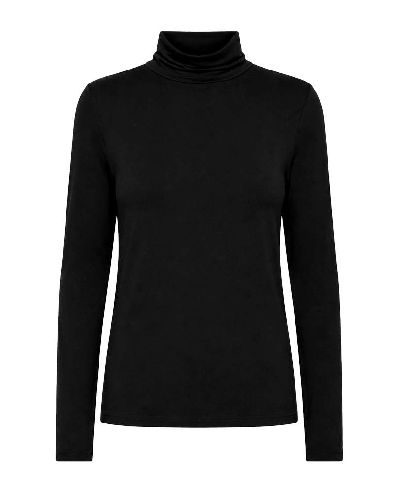 FREEQUENT Rollkragenshirt »Style Liana« mit Viskose und Stretch / Körpernah
