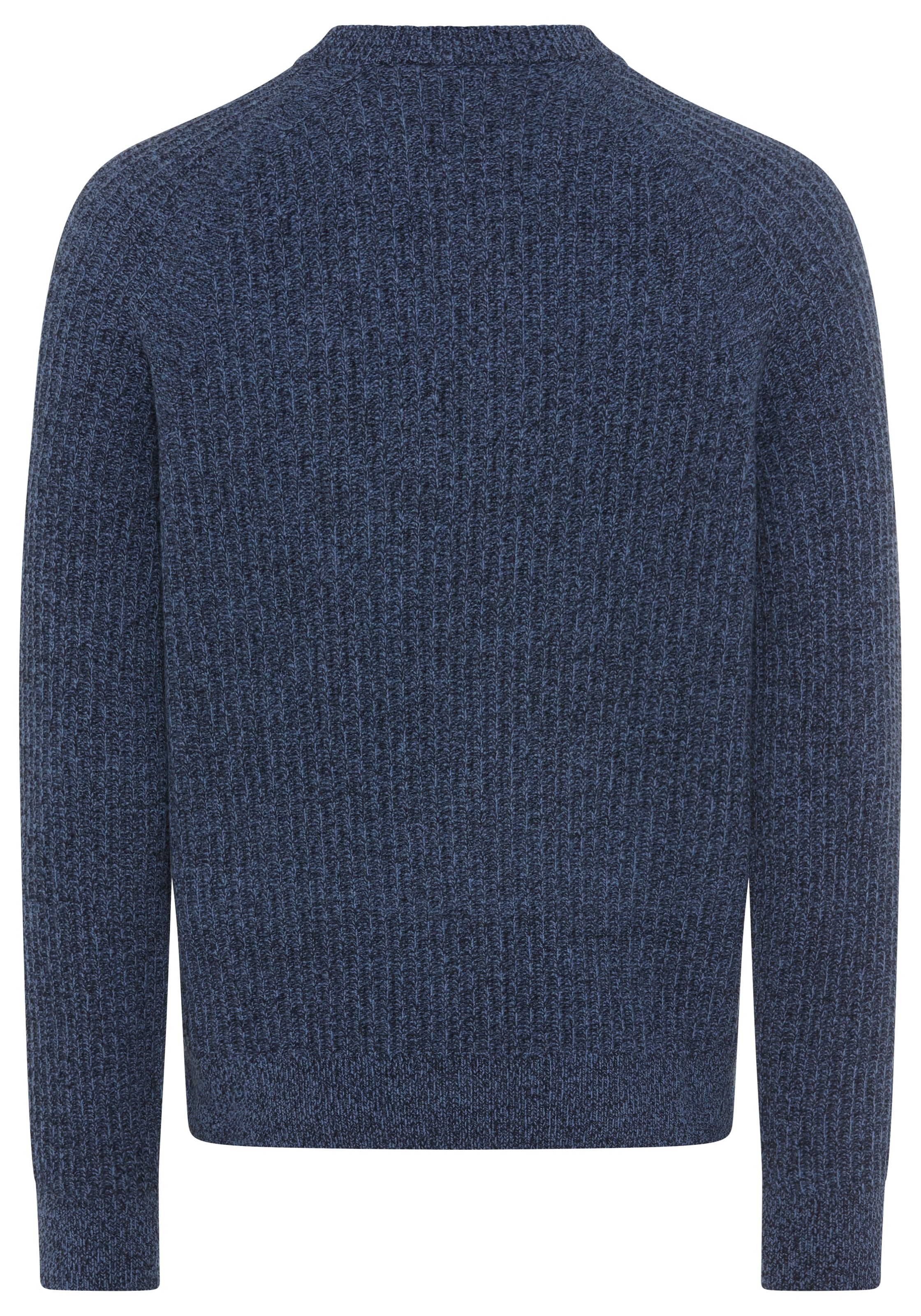 BOSS ORANGE Strickpullover »Klacier« Rundhalsausschnitt, Relaxed Fit, Rippstrick