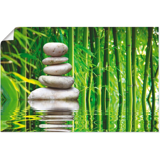 Artland Wandbild »Balance«, Zen, (1 St.), als Leinwandbild, Wandaufkleber  oder Poster in versch. Größen bequem bestellen