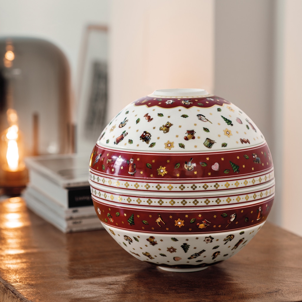 Villeroy & Boch Geschirr-Set »La Boule Dinner-Set Toy's Delight rot«