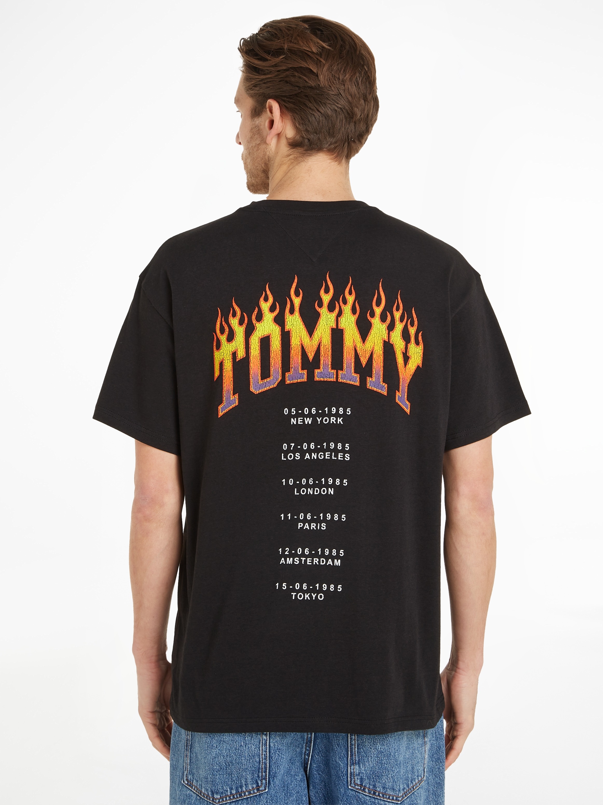Tommy Jeans T-Shirt »TJM RLX VINTAGE FLAME TEE«