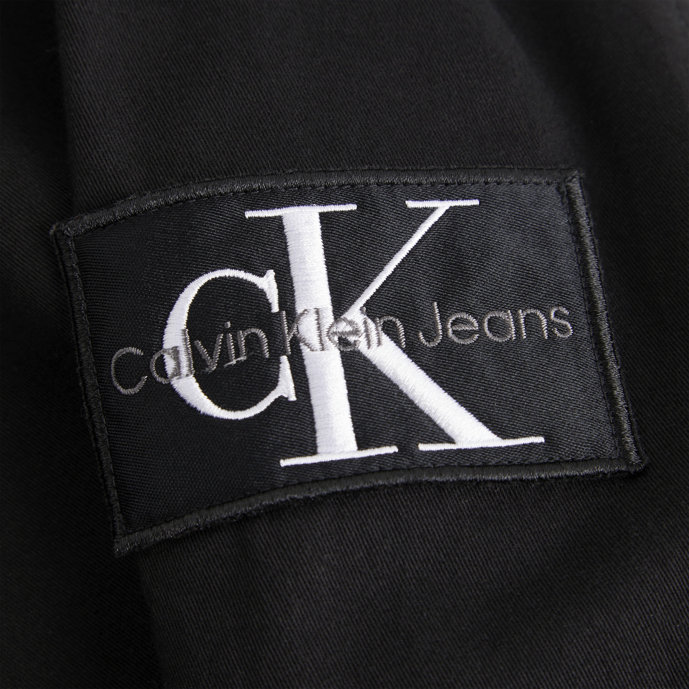 Calvin Klein Jeans Langarmhemd »MONOLOGO BADGE RELAXED SHIRT«