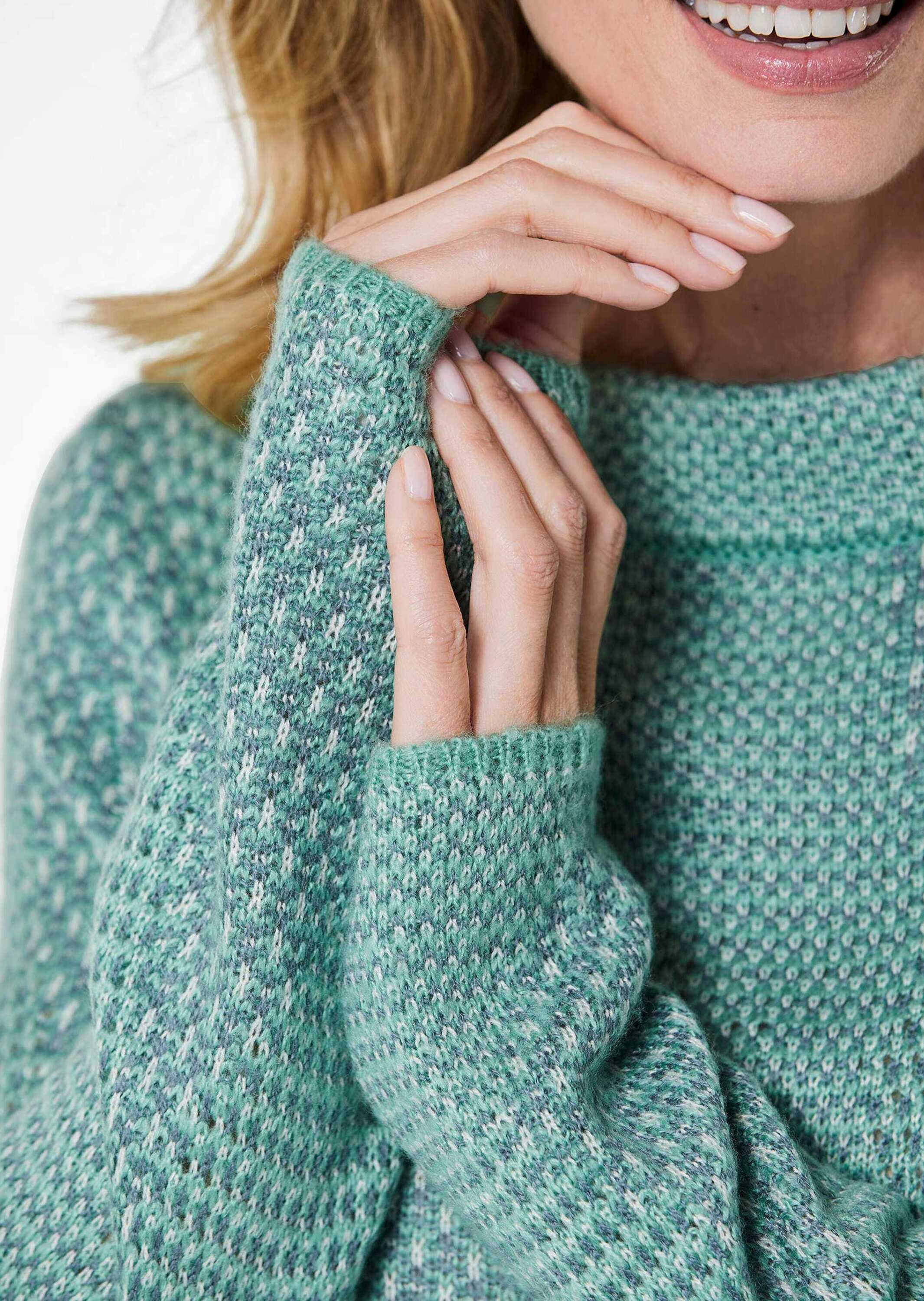 GOLDNER Rundhalspullover »Kurzgröße Pullover«