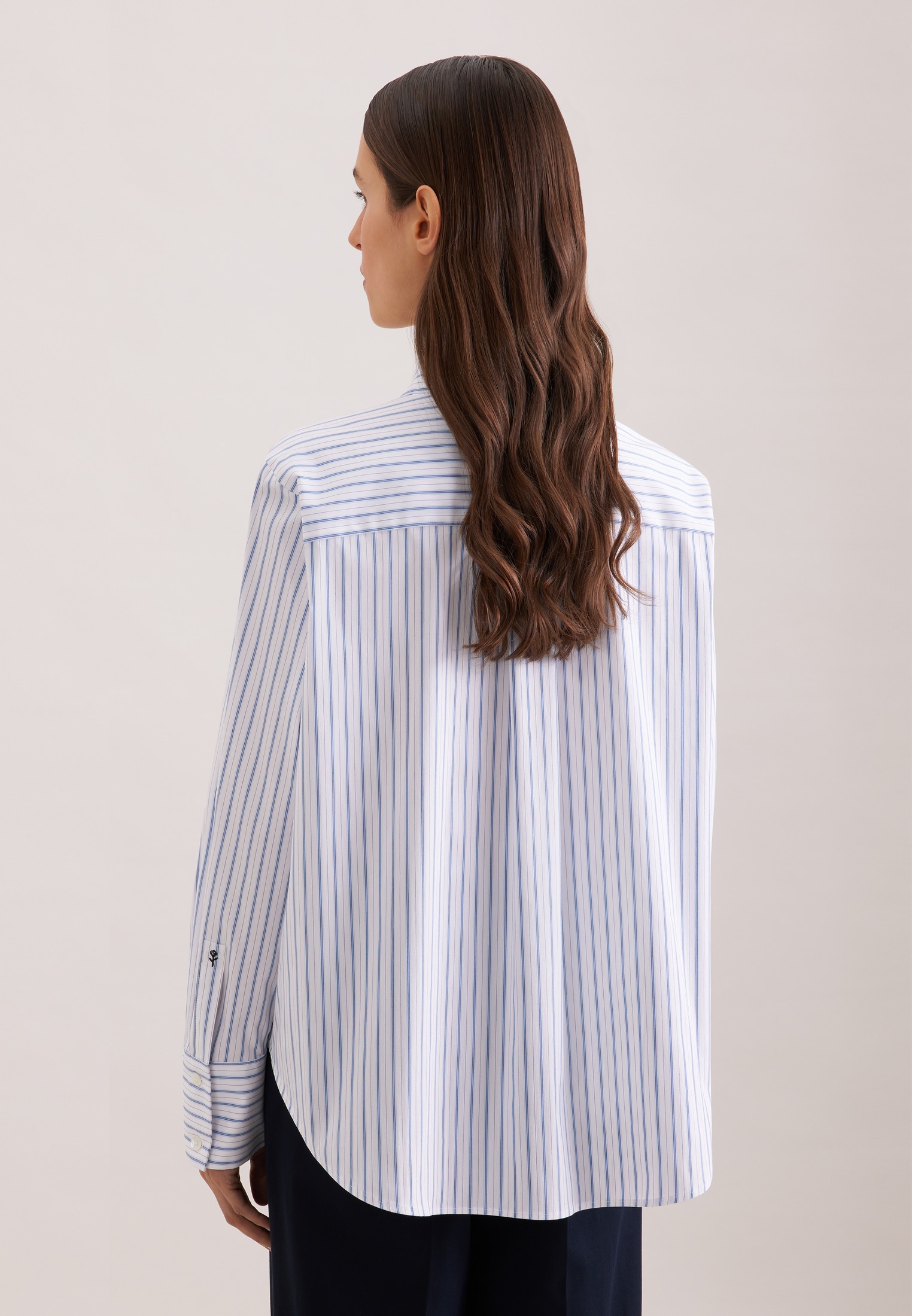 seidensticker Hemdbluse 1/1 Kragen Gestreift