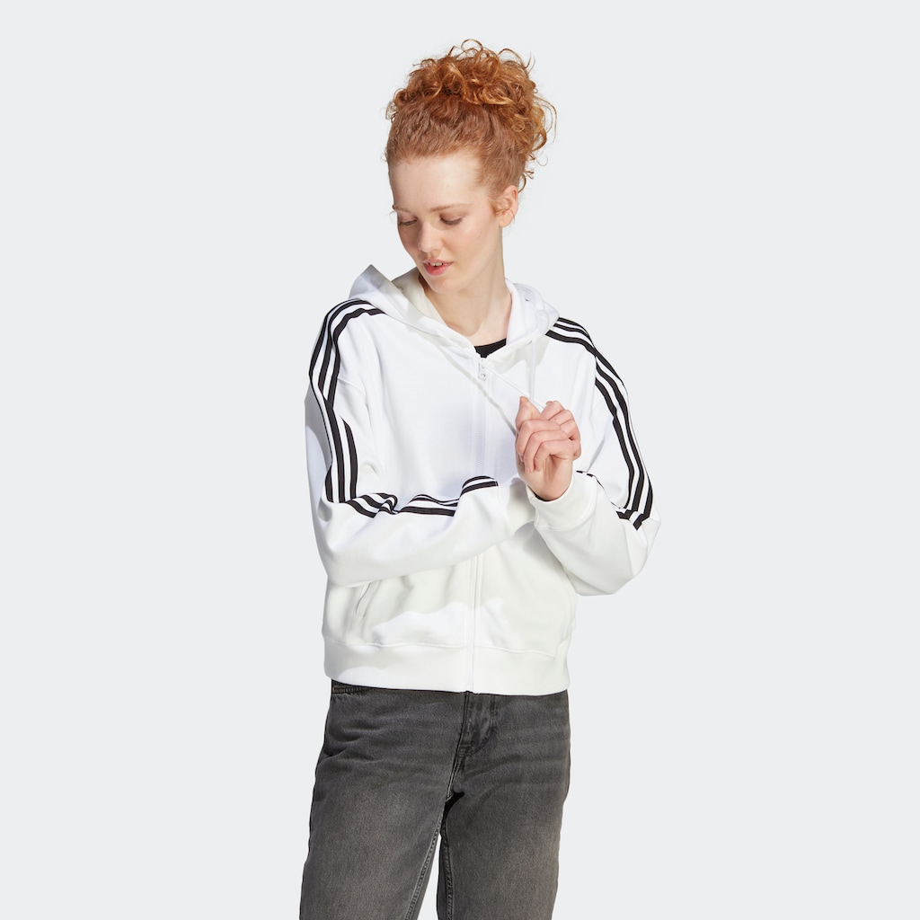 adidas Sportswear Kapuzensweatjacke »W 3S FT FZ S HD«, (1 tlg.)