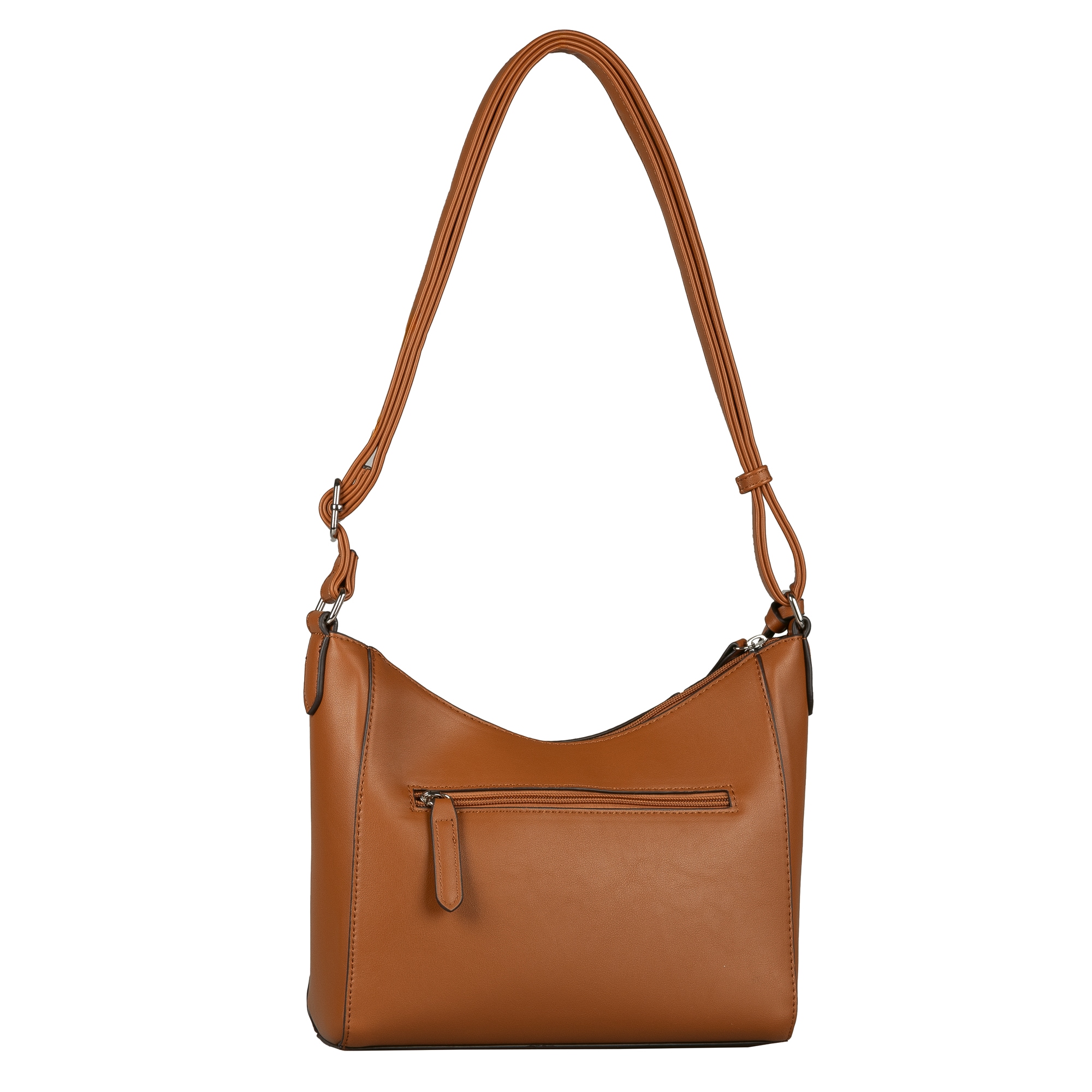 TOM TAILOR Hobo »Pira«, aus einer Kombination von weichem Suede und genarbtem Lederimitat