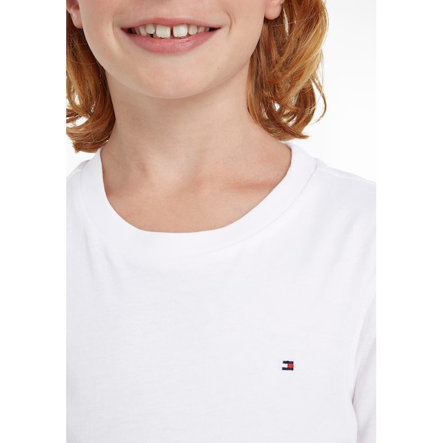 Tommy Hilfiger T-Shirt »BOYS BASIC CN KNIT«, Kinder Kids Junior MiniMe bei