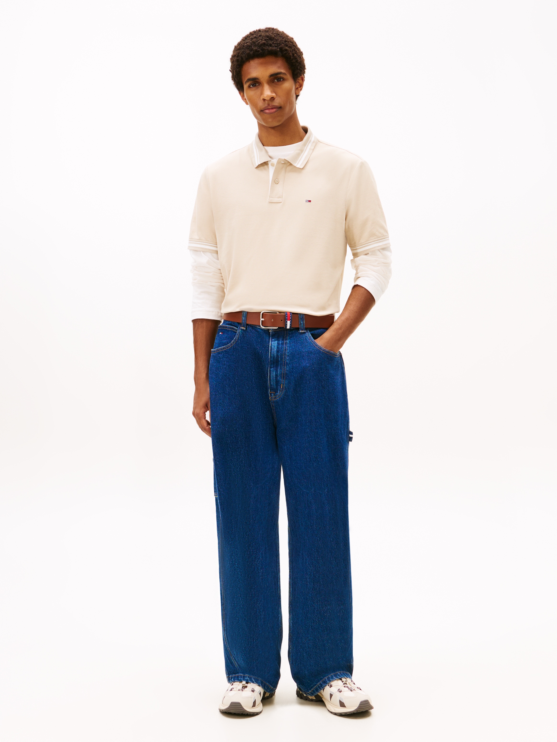 Tommy Jeans Poloshirt »TJM REG TIPPED POLO EXT« Mit Rundhalsausschnitt