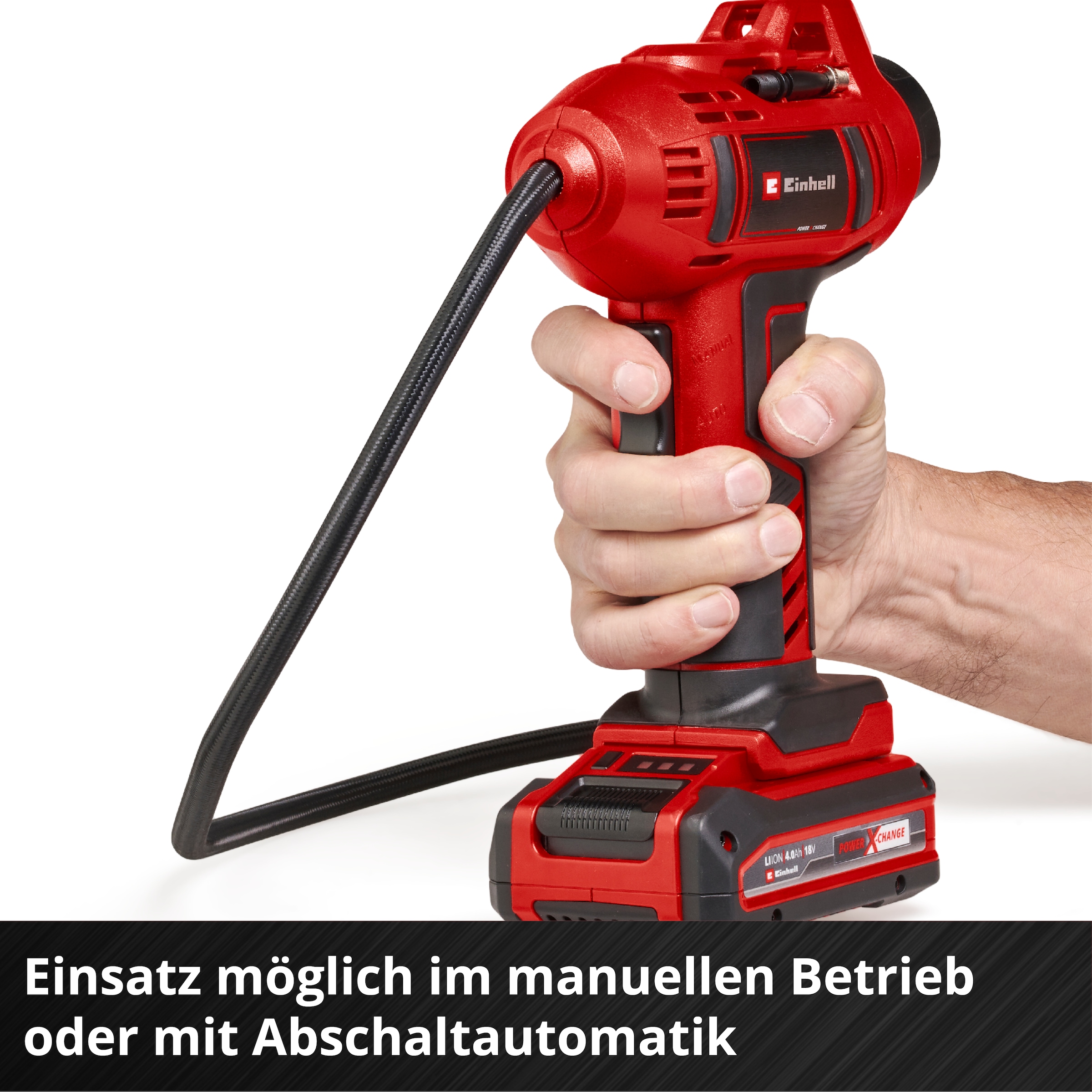 Einhell Akku-Schlagschrauber »PROFESSIONAL Maschinen-Set TP-CW 18/350-C + CE-CC 18 Kit« mit Akku-Autokompressor und PXC-Starter-Kit,  Inkl. Akku und Ladegerät