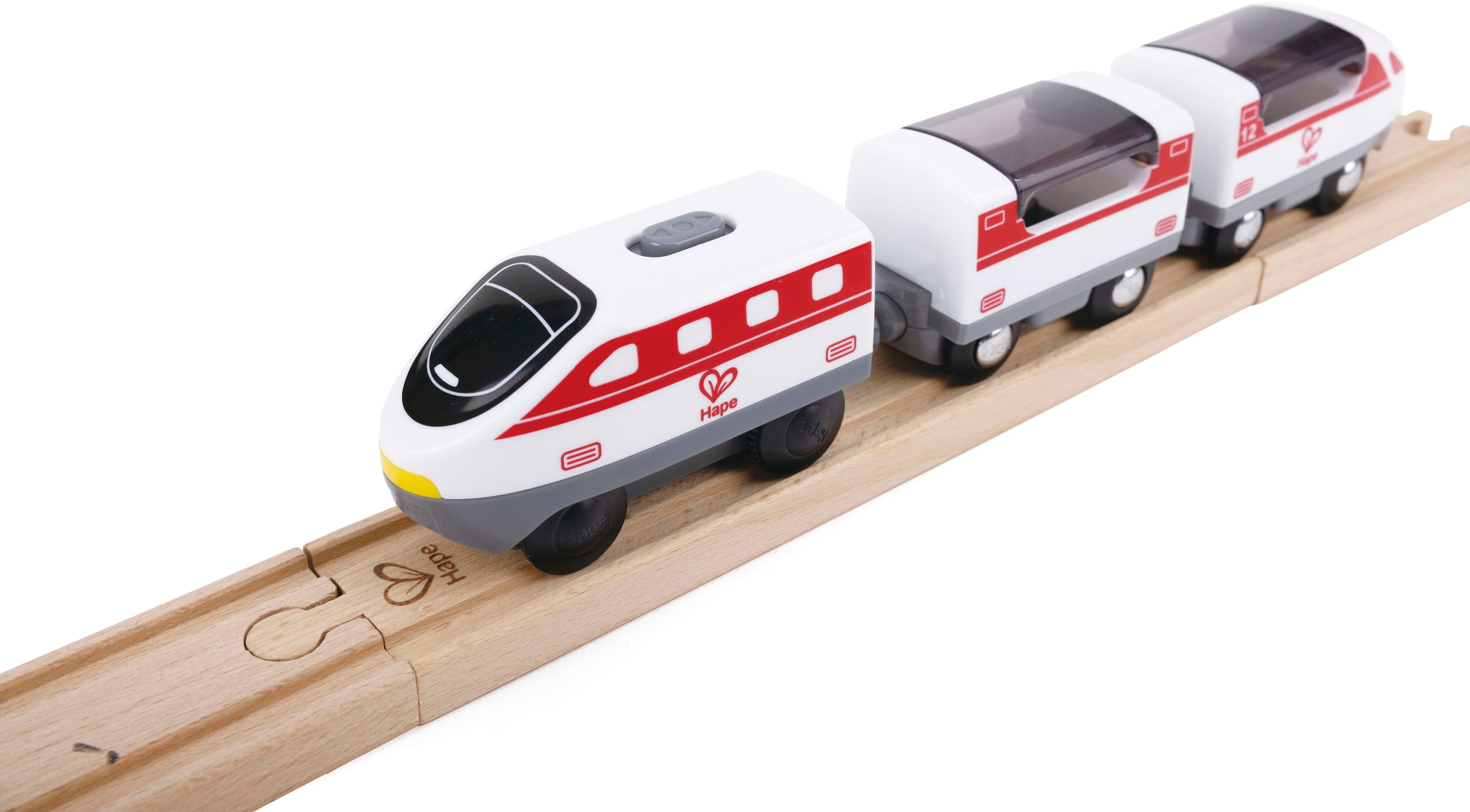 Hape Spielzeug-Eisenbahn »Großstadtlandschaft Eisenbahn in Aufbewahrungsbox«