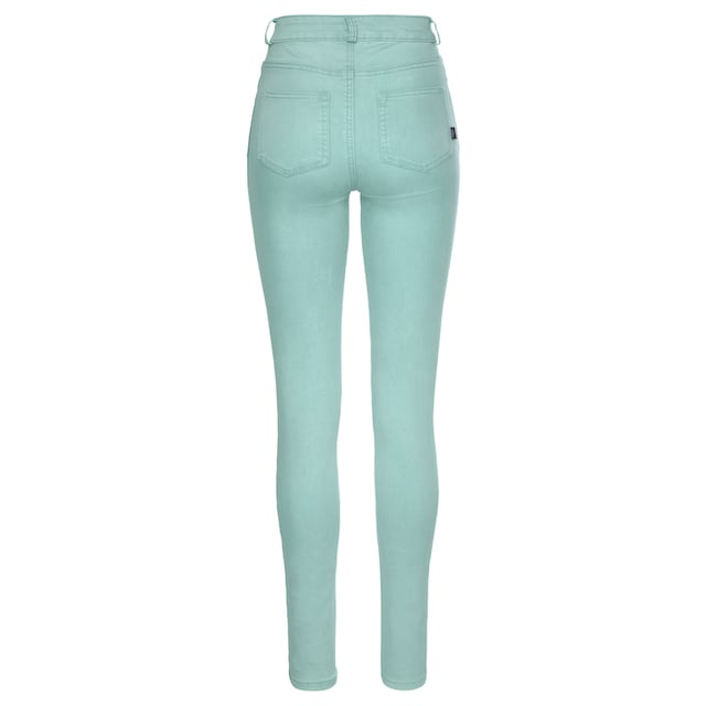 ♕ Arizona Stretch«, High bei »Ultra seitlichem Skinny-fit-Jeans Streifen Waist mit