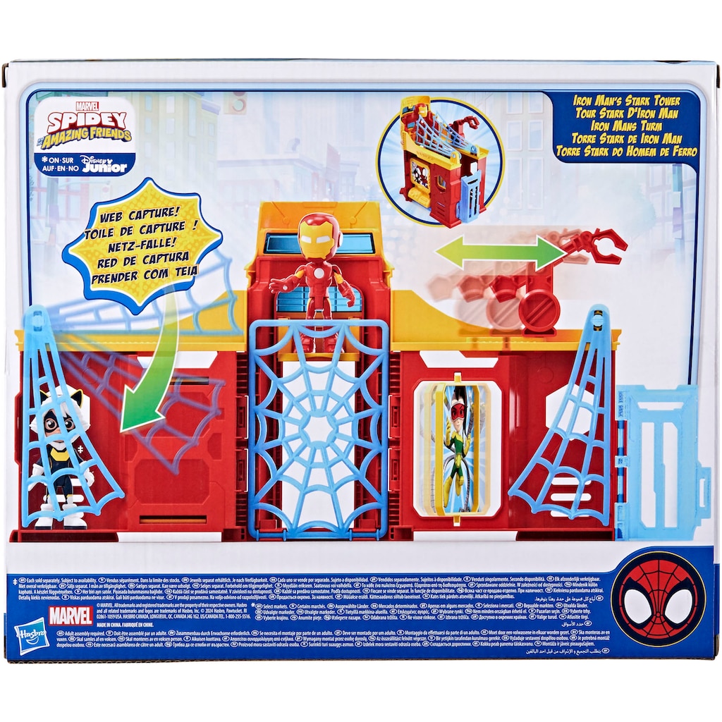 Hasbro Spielwelt »Marvel Spidey und seine Super-Freunde, Iron Mans Turm«