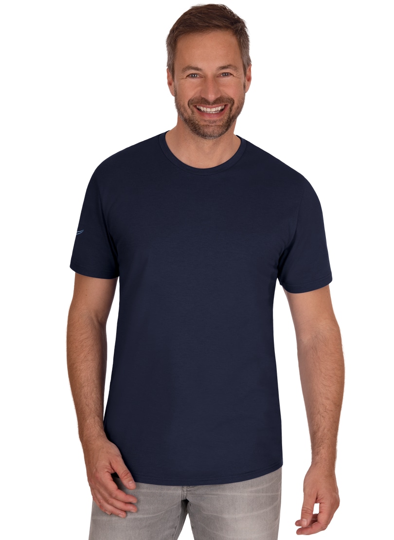 Trigema T-Shirt »TRIGEMA T-Shirt aus 100% Biobaumwolle« bei ♕