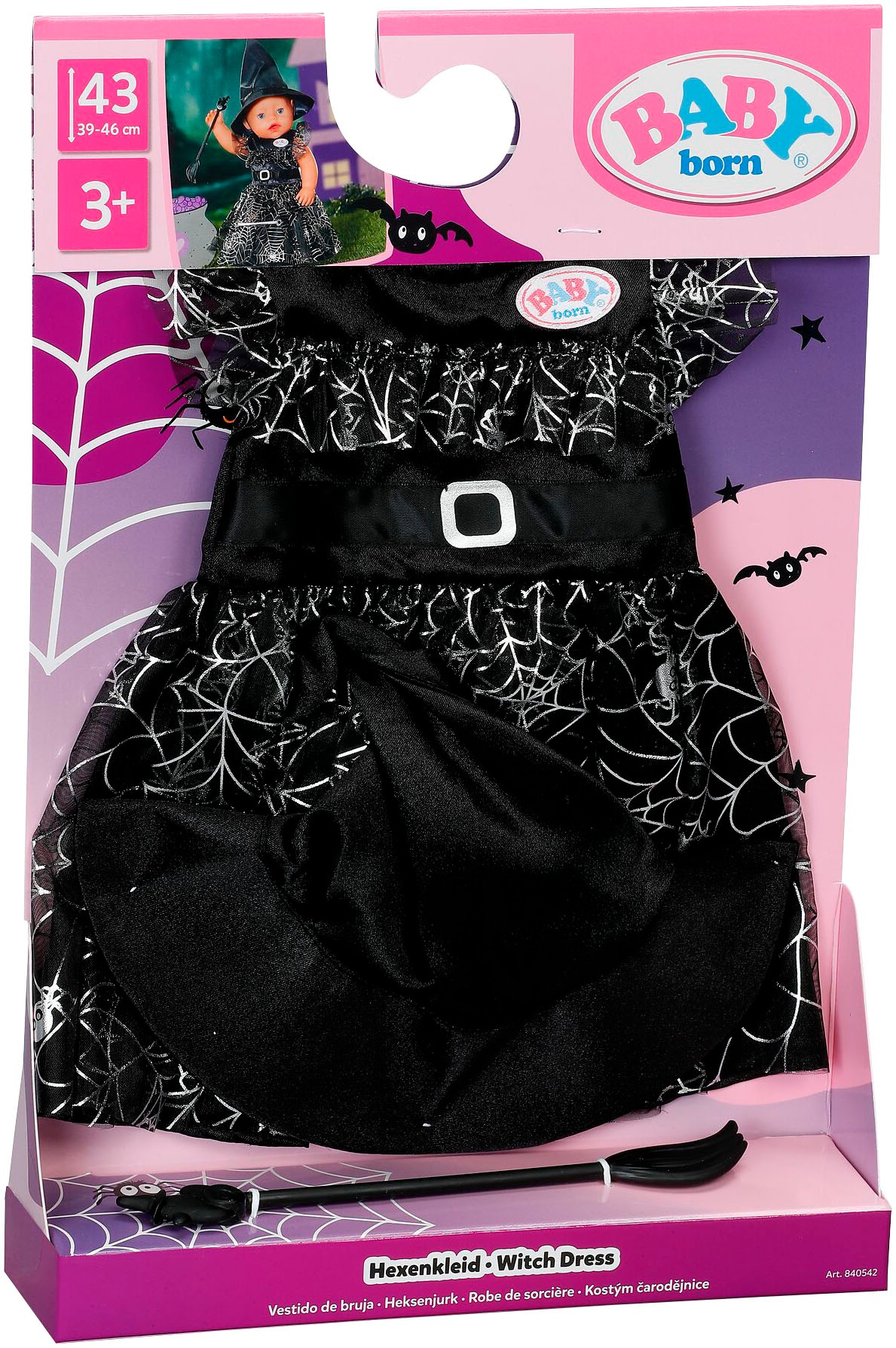Baby Born Puppenkleidung »Hexenkleid, 43cm«