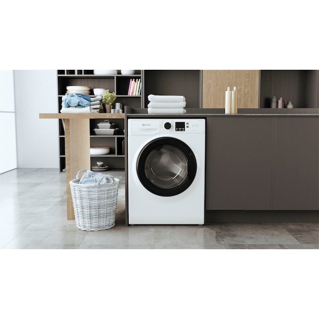 BAUKNECHT Waschmaschine »WM 8 M100 B«, WM 8 M100 B, 8 kg, 1400 U/min mit 3  Jahren XXL Garantie