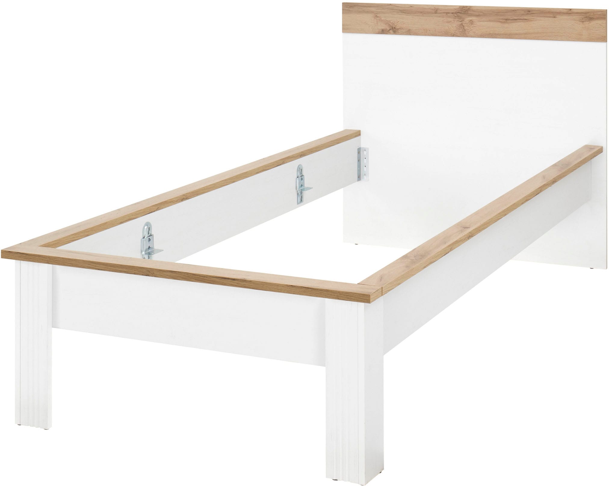 OTTO home Schlafzimmer-Set »Westminster« Bett Breite Liegefläche 90 oder 140cm und 1 Nachtkommode