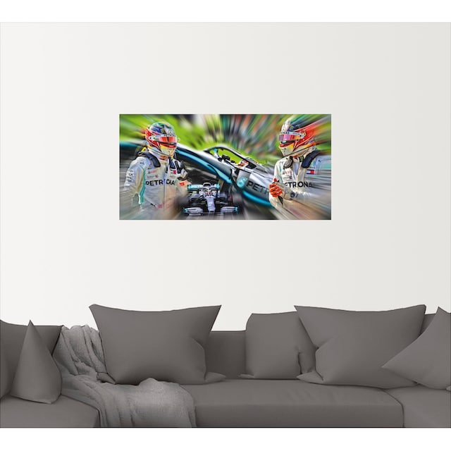 Artland Wandbild »Lewis Hamilton - schnell und erfolgreich«, Bilder von  Berufen, (1 St.), als Alubild, Leinwandbild, Wandaufkleber oder Poster in  versch. Größen auf Rechnung kaufen