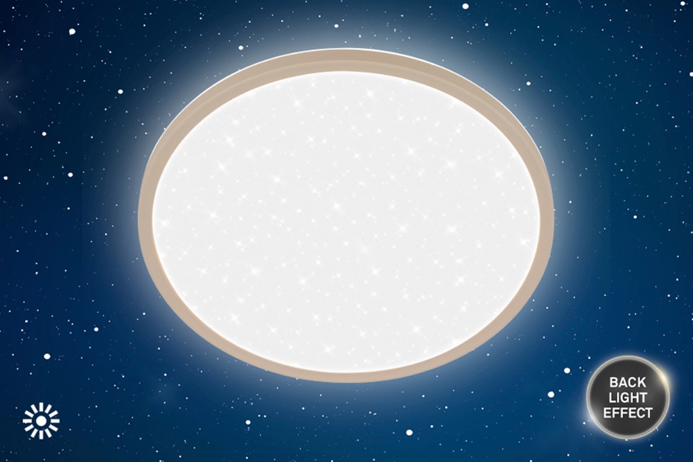 Briloner Leuchten LED Panel »SLIM« LED-Board 1 Stk. 29,3x4 cm, Wohnzimmer, Schlafzimmer, Flur, Büro