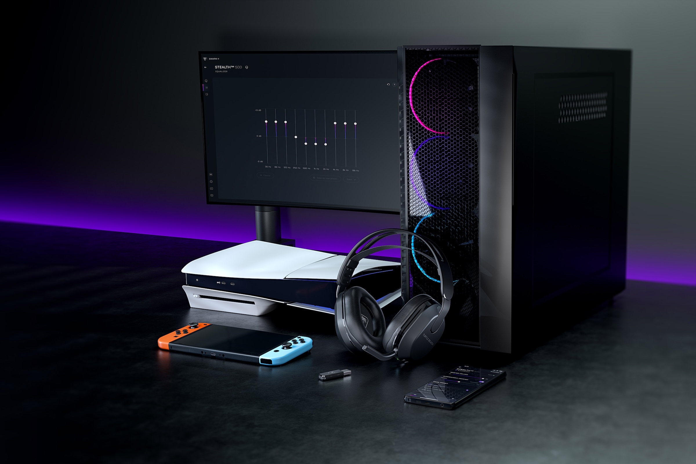 Turtle Beach Gaming-Headset »Stealth 500 für PS«, Bluetooth