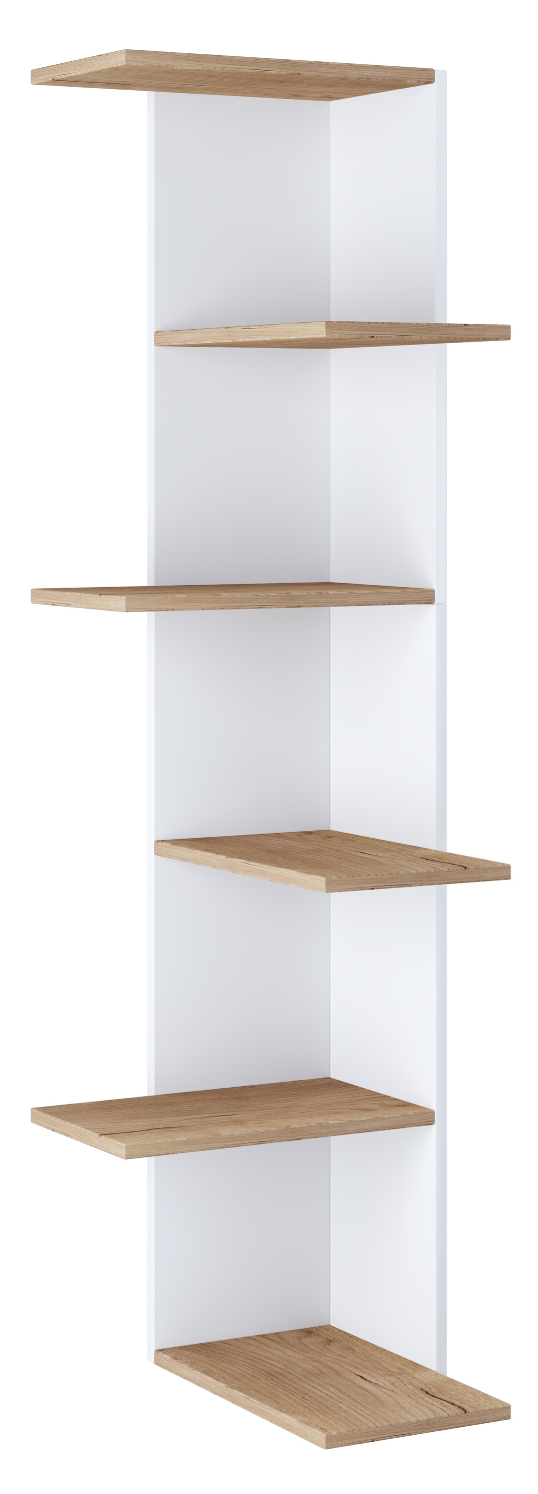 VCM Wandregal »Holz Wandregal Hängeregal Eckregal Regal Balos XL«