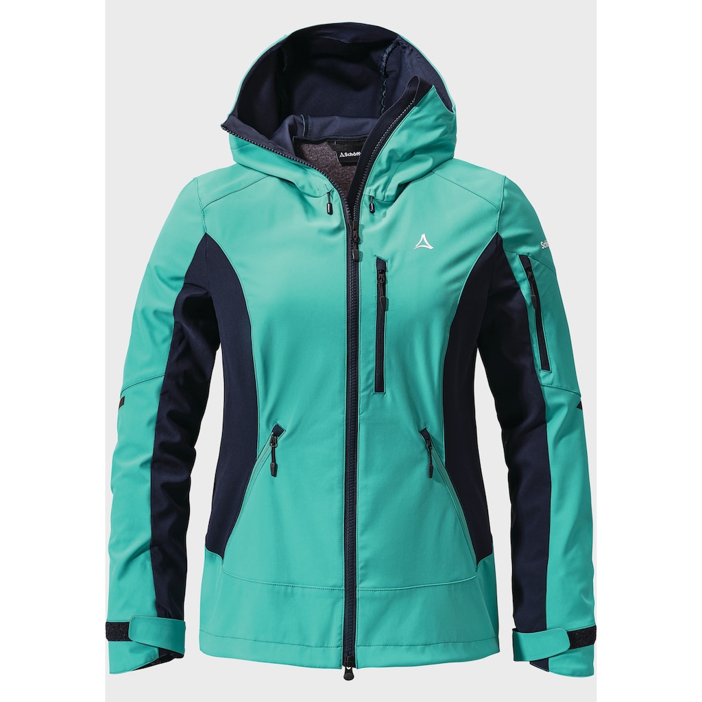 Schöffel Outdoorjacke »Softshell Jacket Matrei L«, mit Kapuze