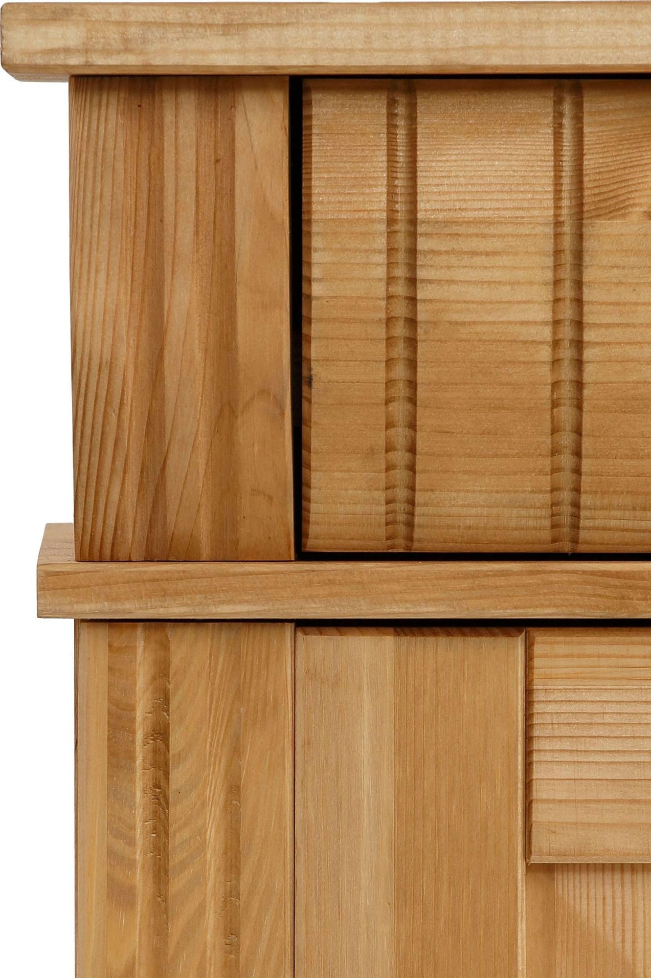 Home affaire Kommode »Teresa Sideboard nur 2 Schubkästen« aus massiver Kiefer Breite 84 cm, Höhe 90 cm, FSC®