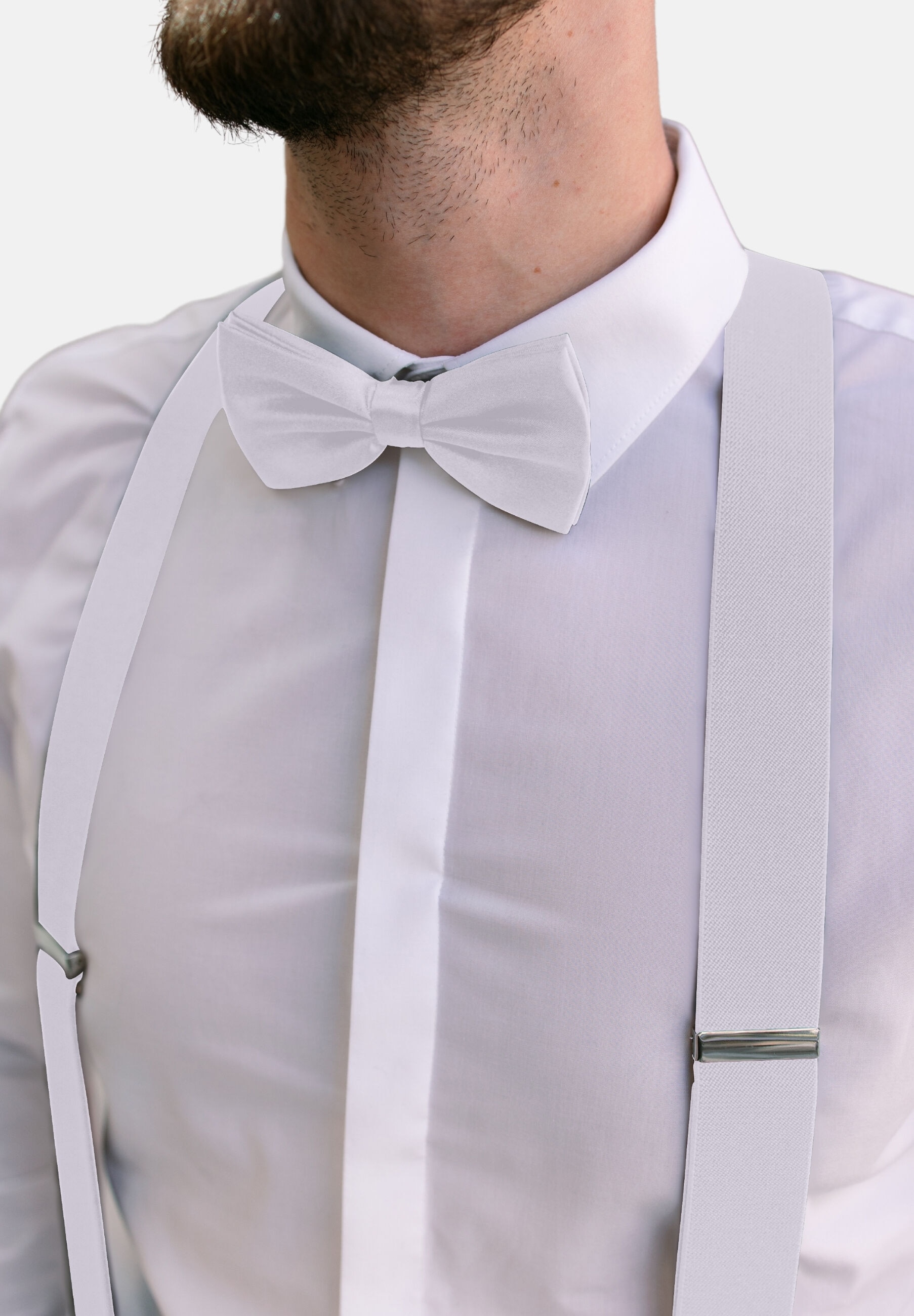 Massi Morino Hosenträger »Massi Morino Hosenträger-Set« 2 Stk. mit Fliege