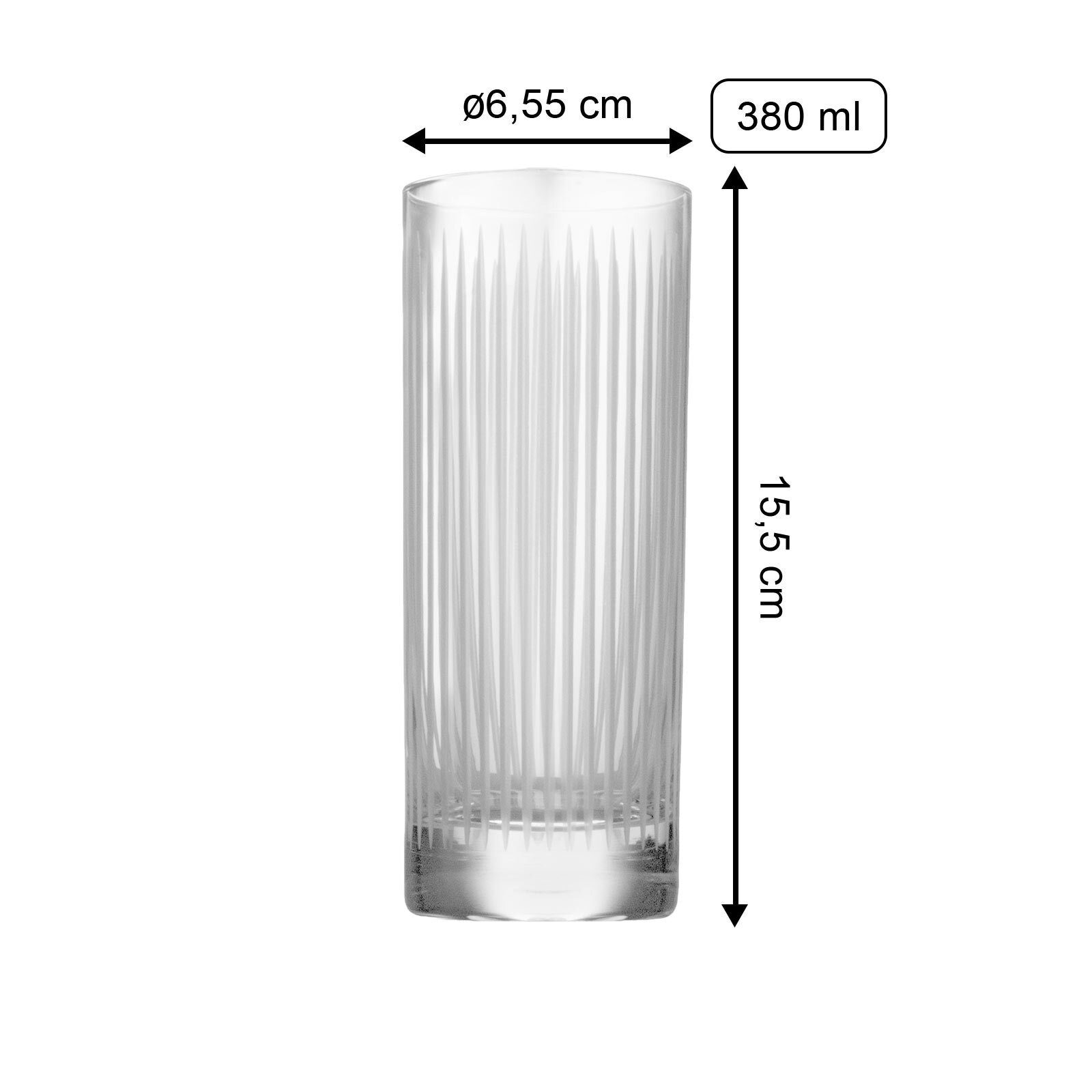 Stölzle Glas »Saftgläser New York Bar Soho 380 ml 6er Set transparent«